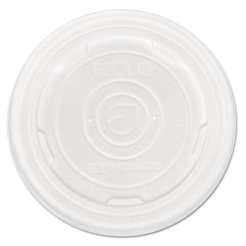 Eco-Friendly Compostable Food Container Lids - 8oz, 50 Pack (20 Packs per Case) | Sustainable & Renewable | Perfect for Takeout, Meal Prep & Leftovers