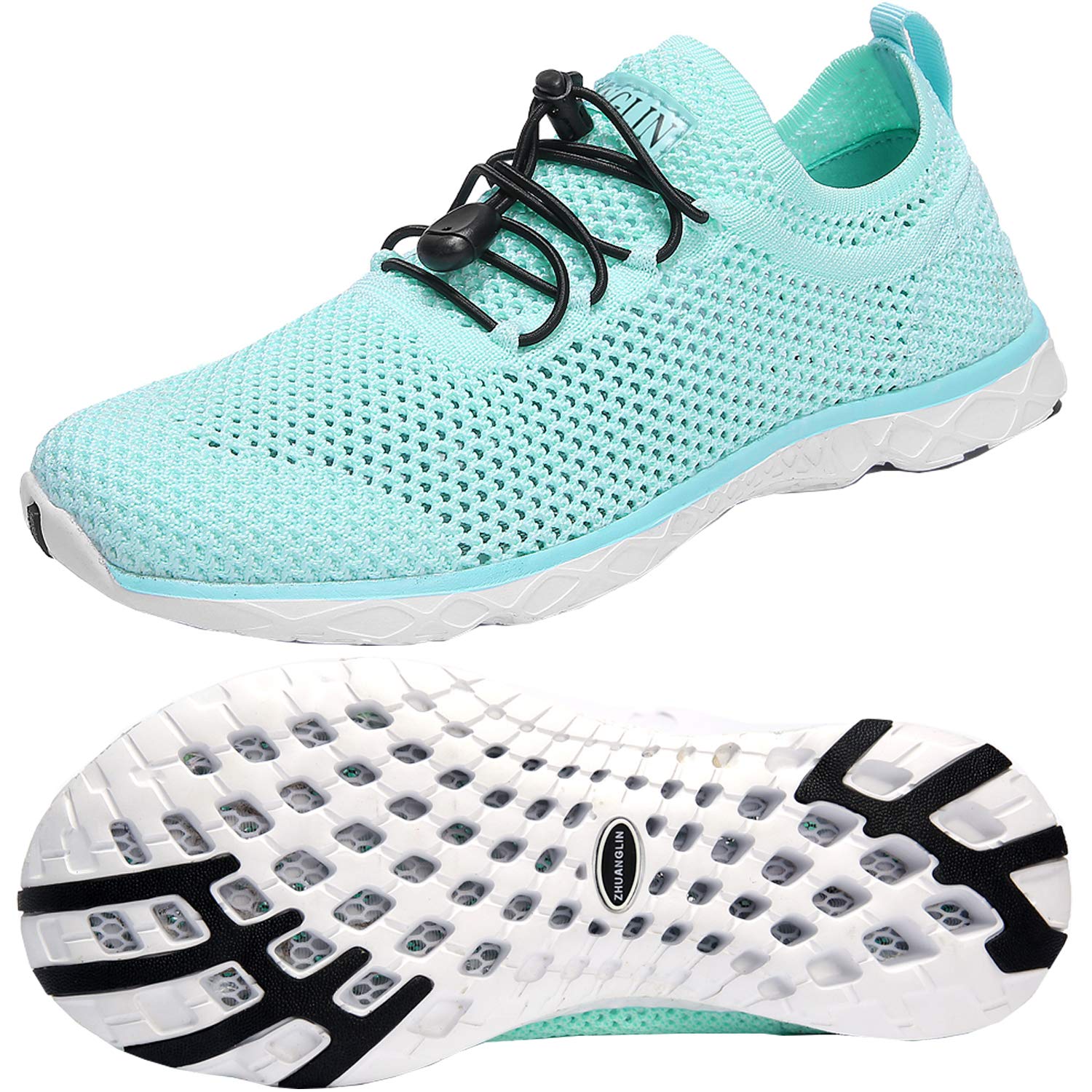 Women's Quick Drying Aqua Water Shoes - Lightweight Swim Shoes for Beach, Pool & Water Sports | Non-Slip Barefoot Walking Shoes for Women