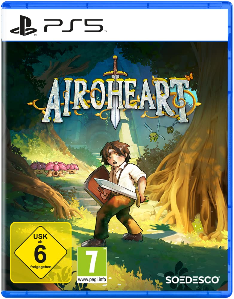 Airoheart Action-Adventure Game for PlayStation 5 - Explore a Magical World with Puzzle Solving & RPG Elements - Perfect for Fantasy Gamers & Story-Driven Adventures