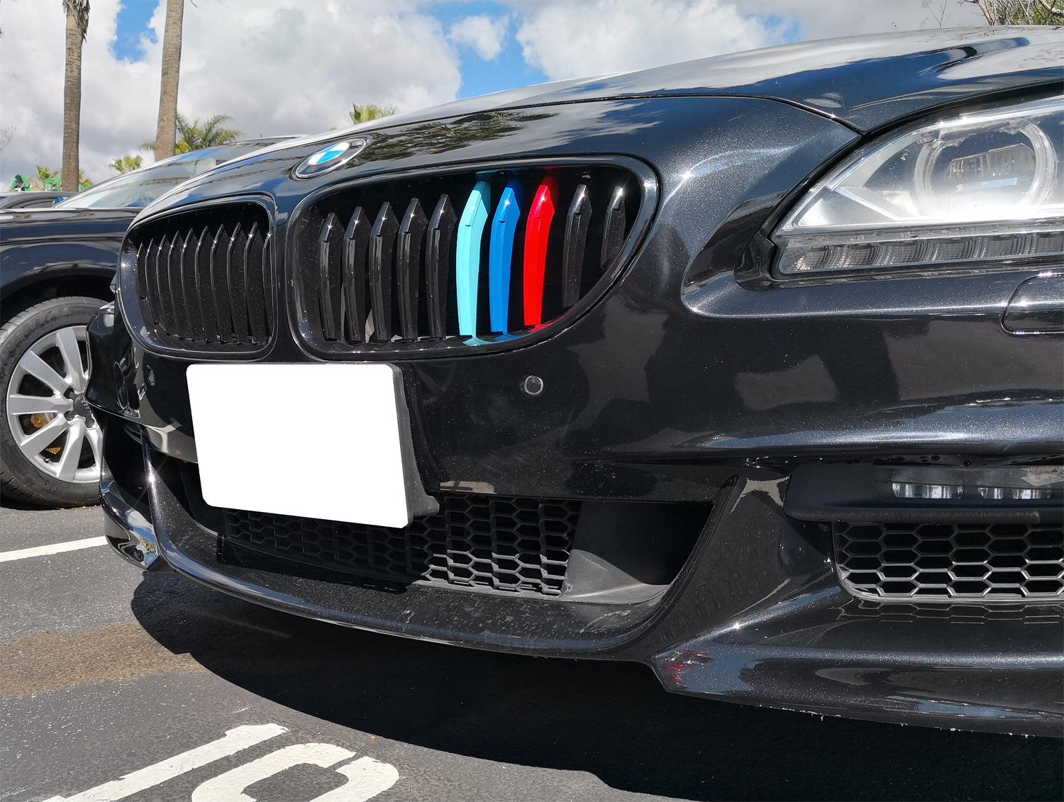 BMW G32 6 Series (2018+) M Color Grille Insert Trims - 9 Standard Grill Beams - Upgrade Your Front Grille for Enhanced Style & Performance - Perfect for Car Enthusiasts & BMW Owners