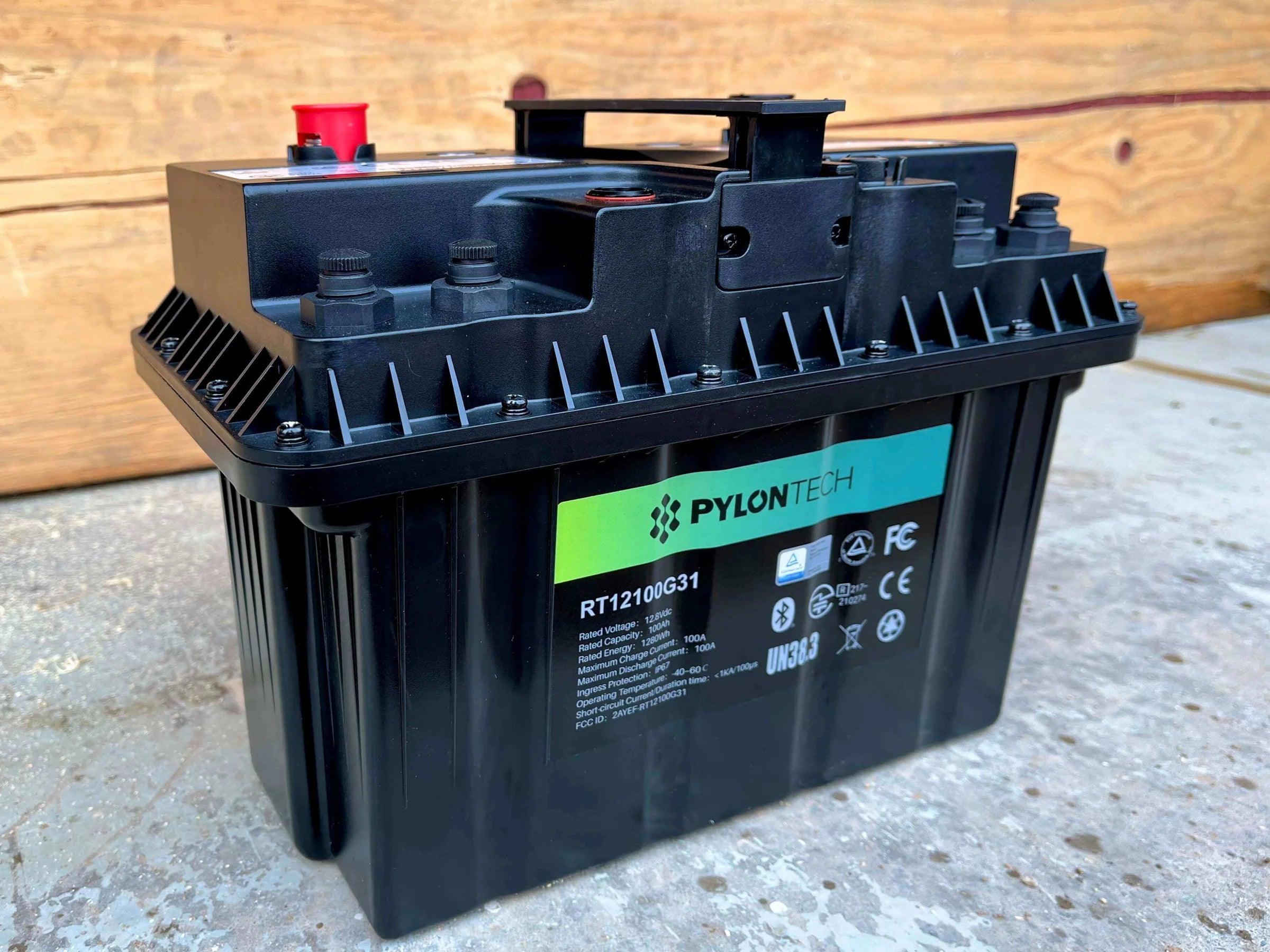 Pylontech RT12100G31 48V 100Ah Smart Lithium Battery for Solar Energy Storage - Home Backup Power & Off-Grid Systems