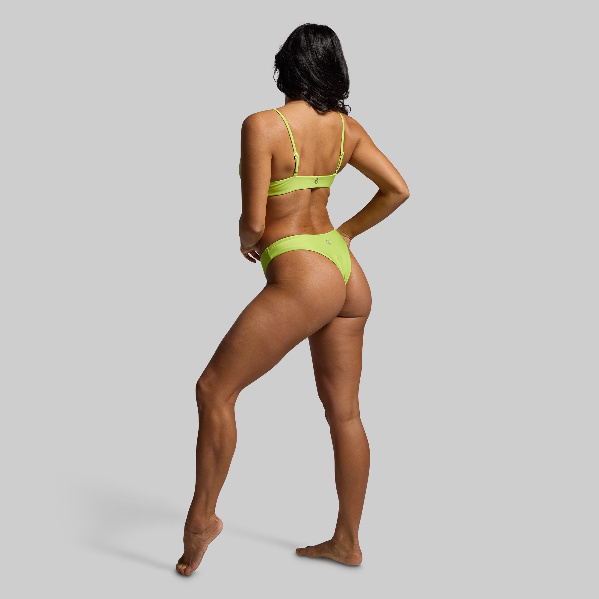 Sun Seeker Bikini Set - Lime Green Two Piece Swimsuit for Women, Beach Vacation, Pool Party & Summer Fashion