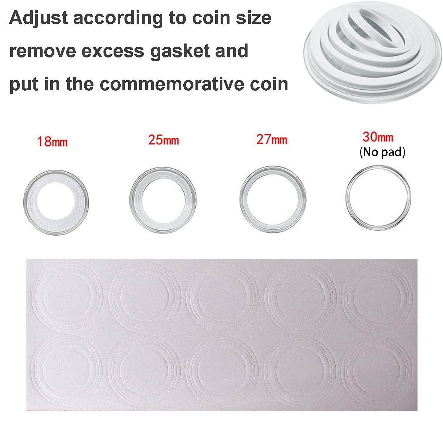 100-Piece 30mm Wooden Coin Capsule Holder Case - Lockable Coin Collection & Display Storage Box for 25mm/27mm/30mm Commemorative Coins - Perfect for Collectors, Numismatists & Coin Enthusiasts (Home Display, Safe Storage, Gift Packaging)