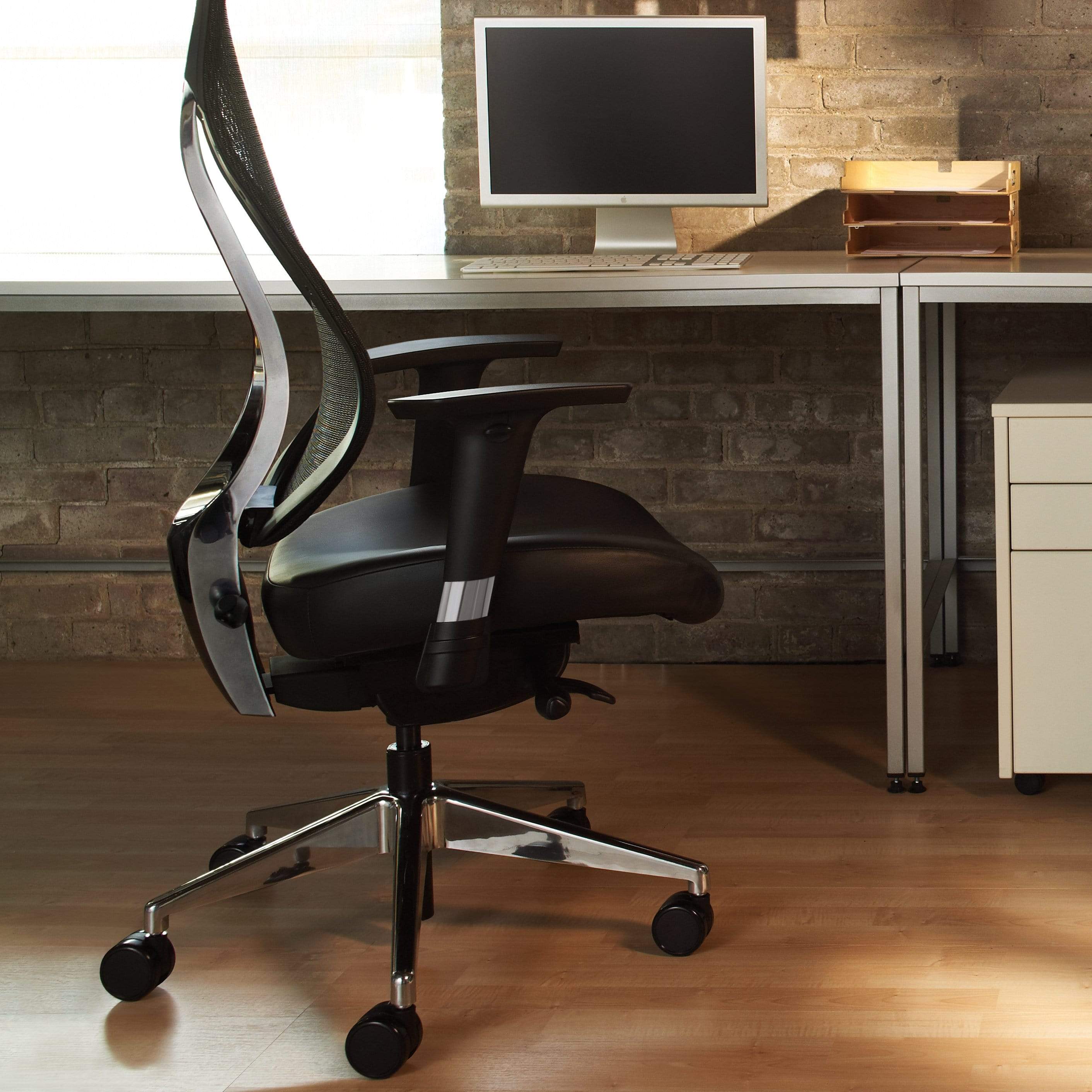 Allseating You Midback Task Chair [84012] - Ergonomic Office Chair for Home & Work, Adjustable Height & Lumbar Support, Comfortable Desk Chair for Long Hours Sitting
