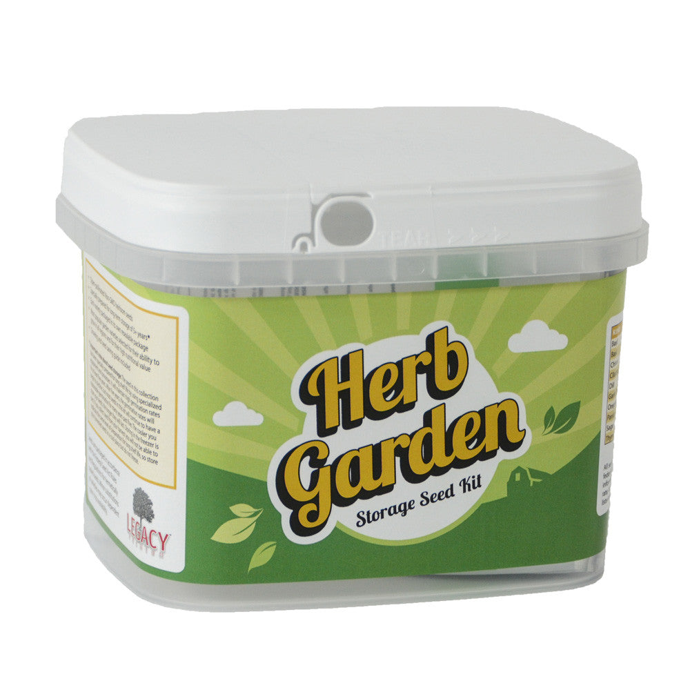 Premium Herb Garden Seed Storage Kit - Airtight Containers for Organizing & Preserving Seeds - Perfect for Indoor Gardening, Kitchen Herbs & DIY Planting Projects