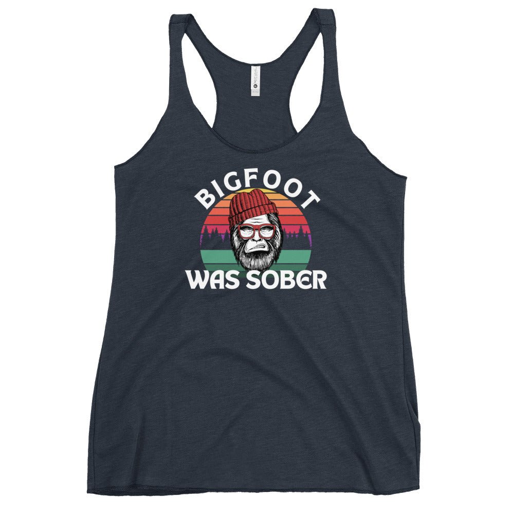 Mythical Sober Strength Racerback Tank Top for Women - Workout & Gym Essential - Perfect for Yoga, Running & Fitness Training