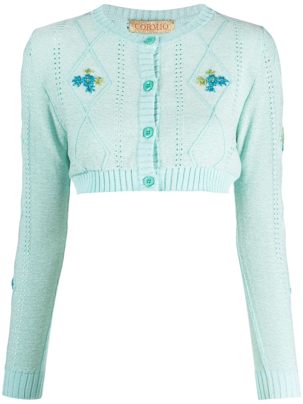 CORMIO Women's Clear Blue Sweaters - Soft & Cozy Knit Pullover for Fall & Winter | Perfect for Casual Outfits, Office Wear & Holiday Gatherings