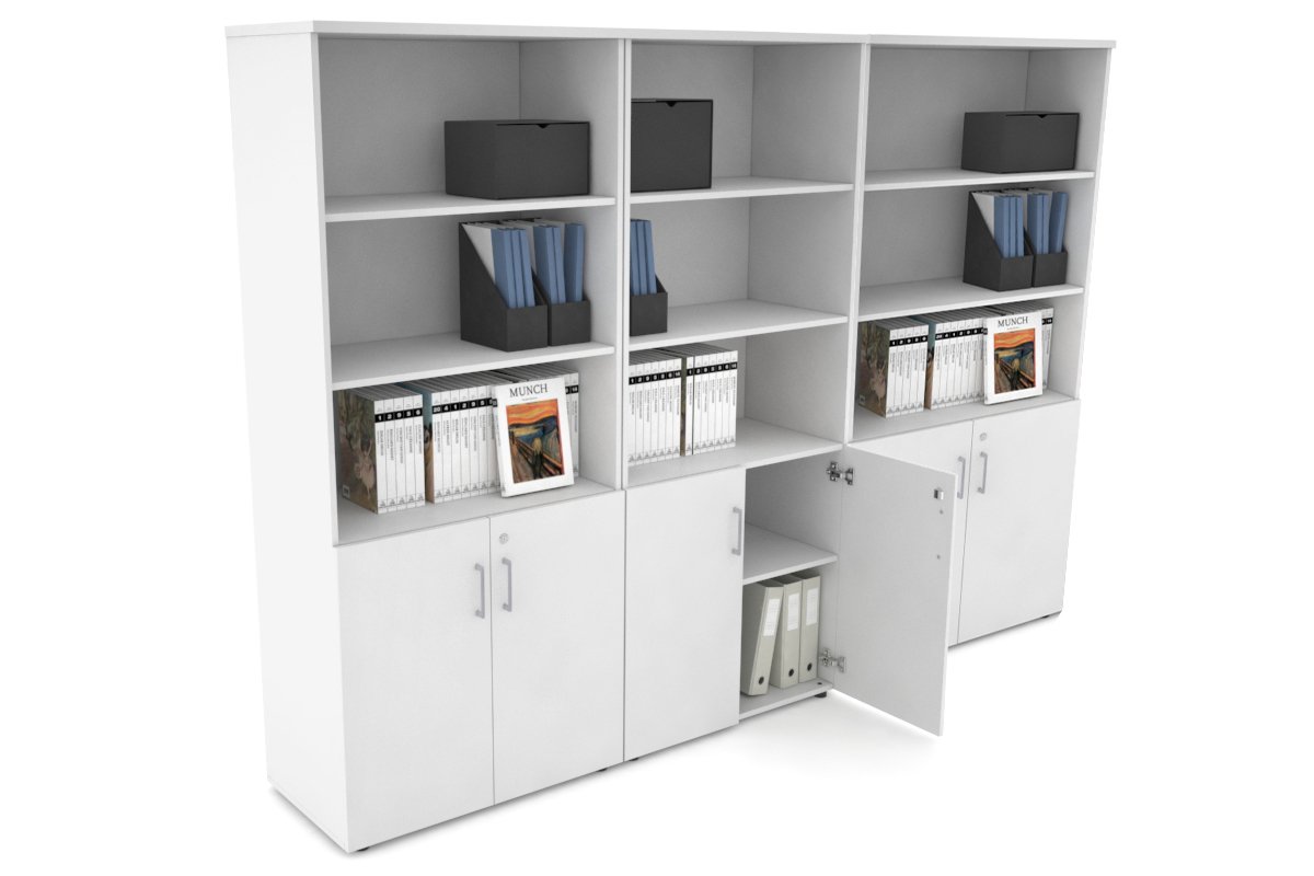 Large Storage Cabinet with Small Doors - 94.5