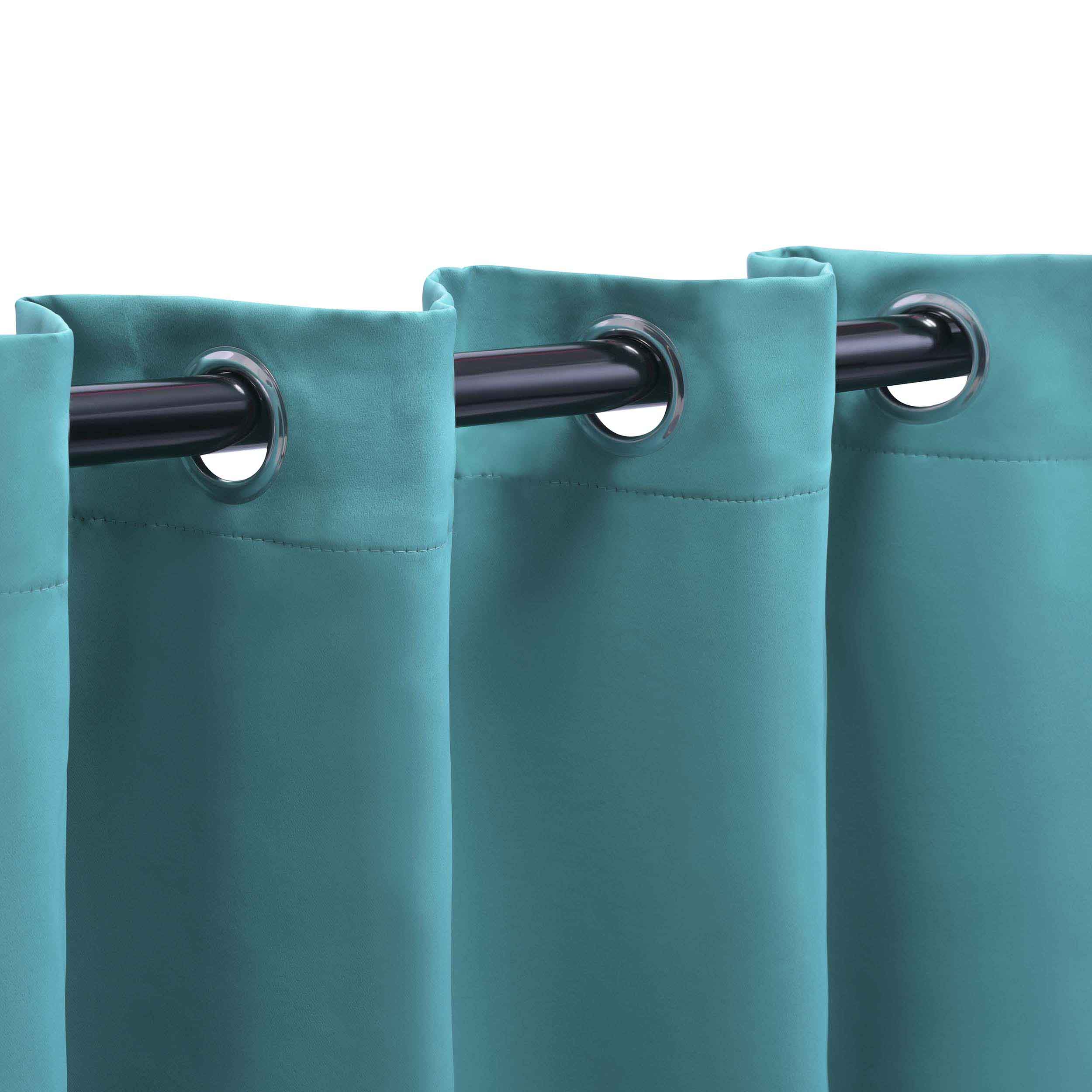 Blackout Curtains with Grommet Top - Solid Classic Modern Window Treatment for Bedroom & Living Room - Light Blocking & Noise Reducing