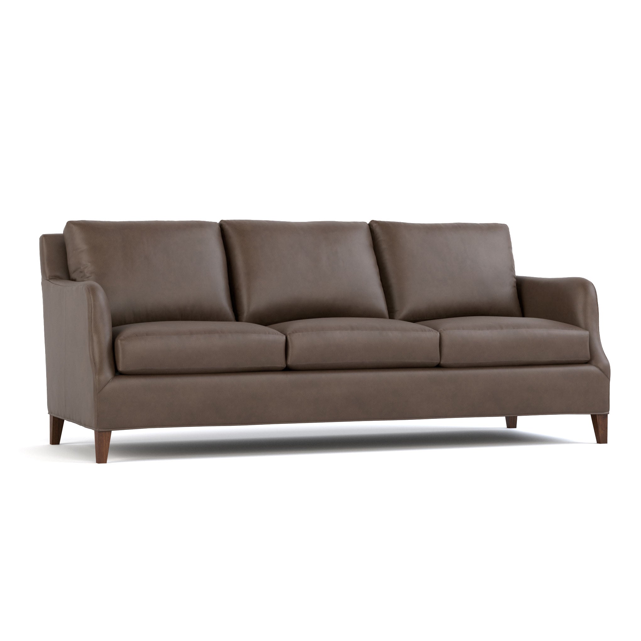 Harper Sofa - Modern 3-Seater Fabric Couch with Sturdy Wooden Legs for Living Room, Lounge & Office - Comfortable and Stylish Home Furniture