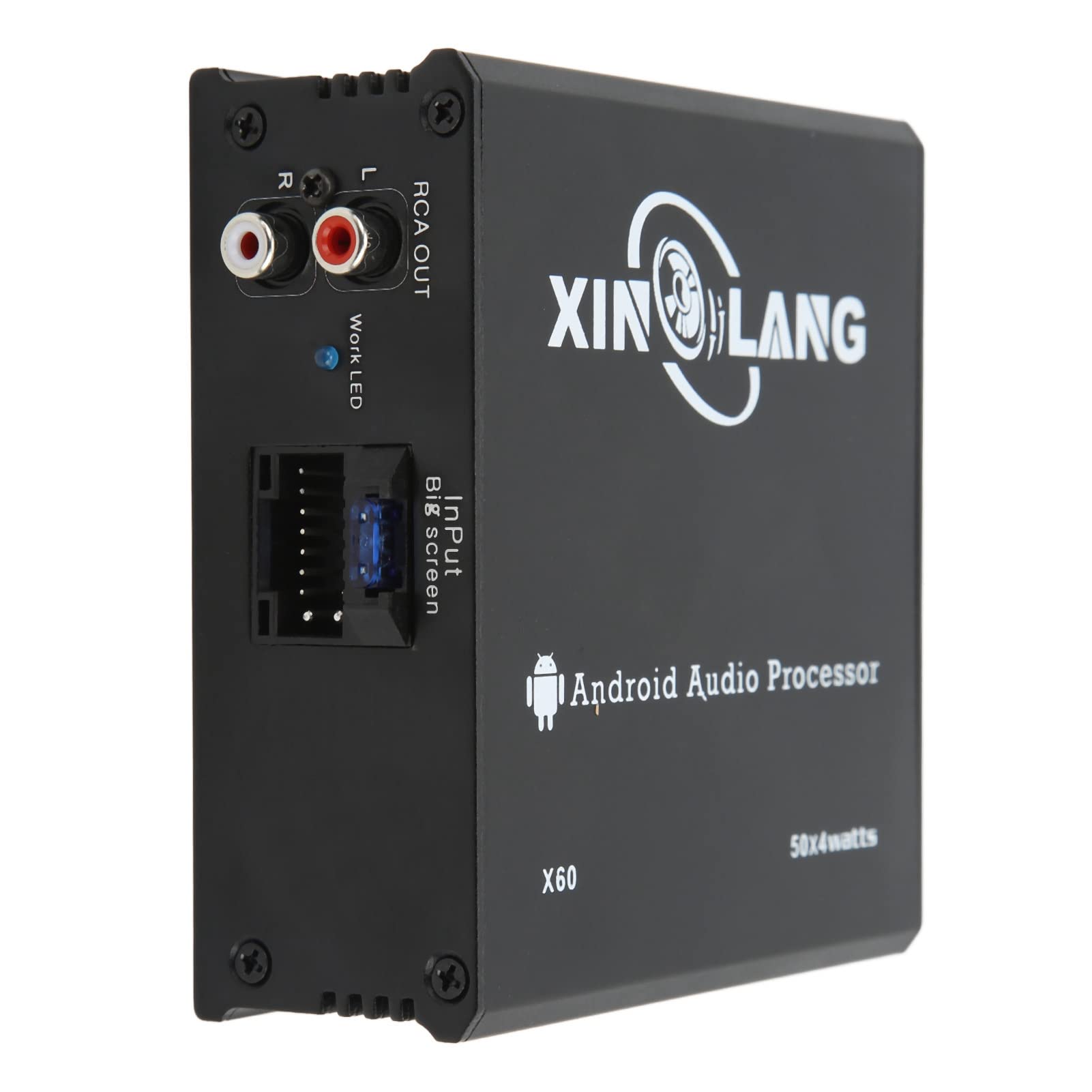 Universal Ultra Thin Car Power Amplifier - Aluminum Heat Dissipation, Rustproof Audio Processor for Car Maintenance | Perfect for Car Audio Upgrades & Sound System Enhancement