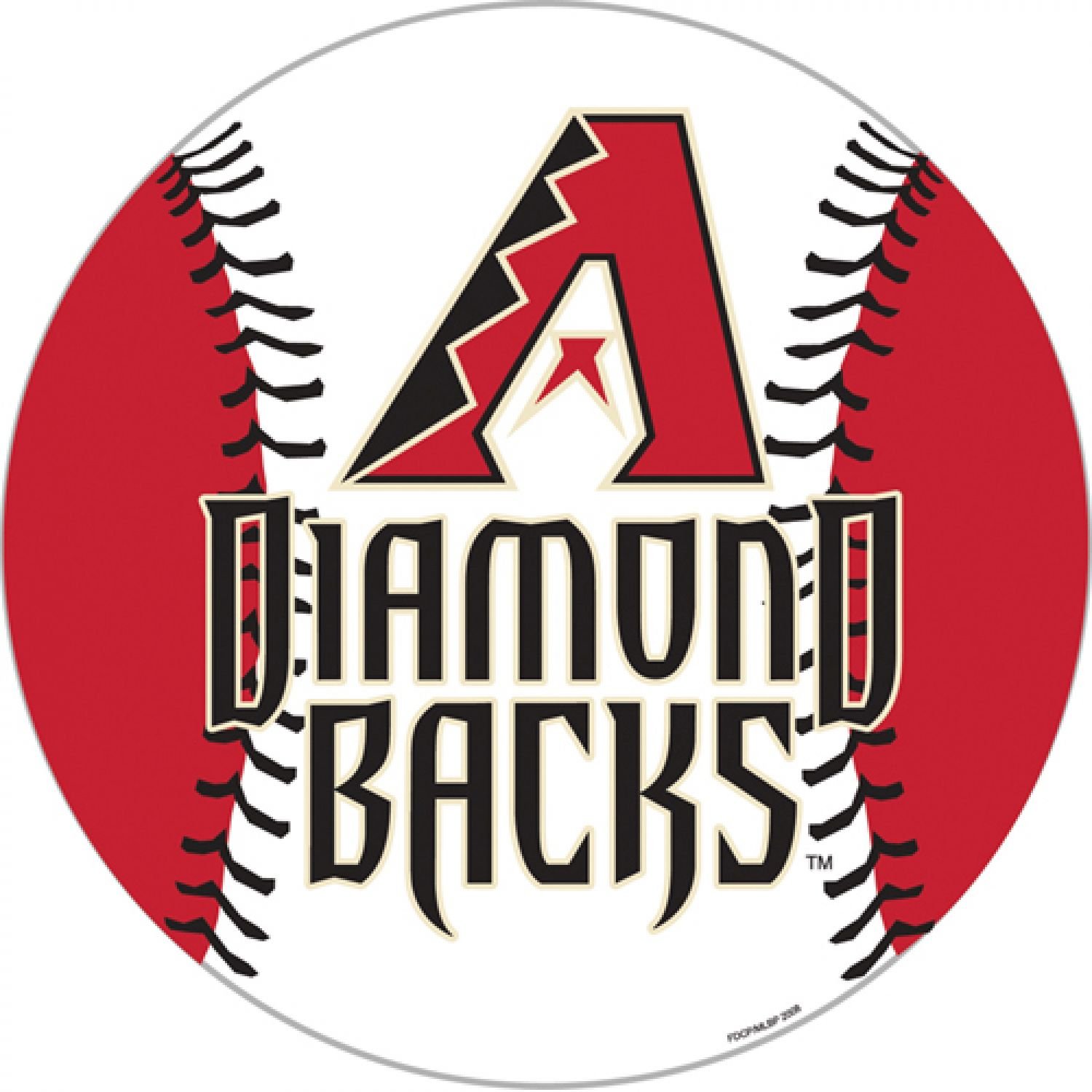 Arizona Diamondbacks 12-Inch MLB Vinyl Magnet - Perfect for Cars, Lockers, Fridges & Fan Decor