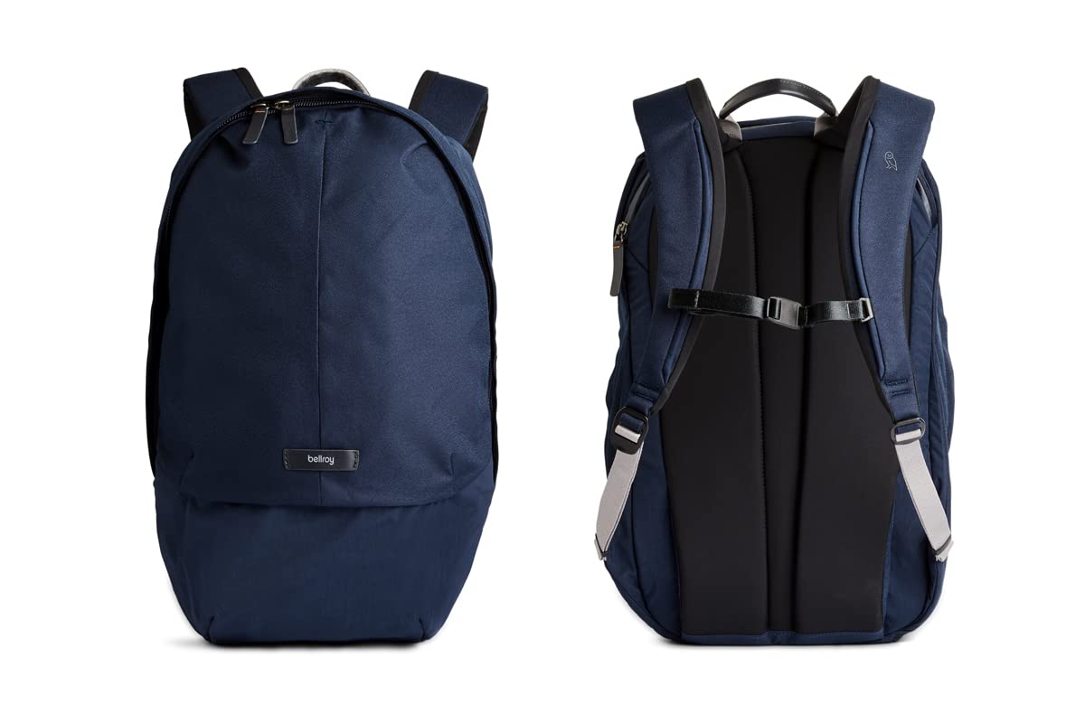 Bellroy Classic Backpack Plus - Premium 24L Laptop Backpack for Work & Travel - Water-Resistant Business Bag with Padded Laptop Compartment (Fits 15