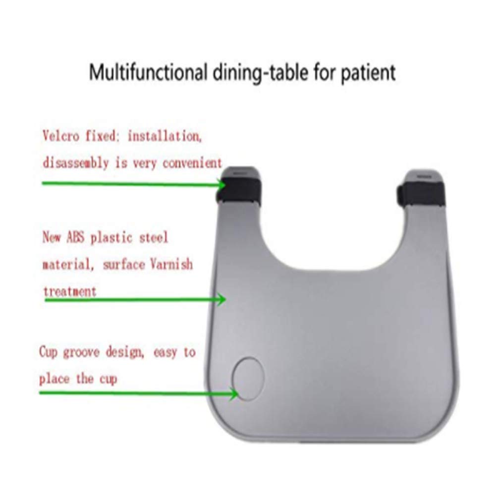 Universal Medical Wheelchair Lap Tray Table - Adjustable Desk Accessory for Manual & Electric Wheelchairs | Perfect for Eating, Reading & Working While Seated
