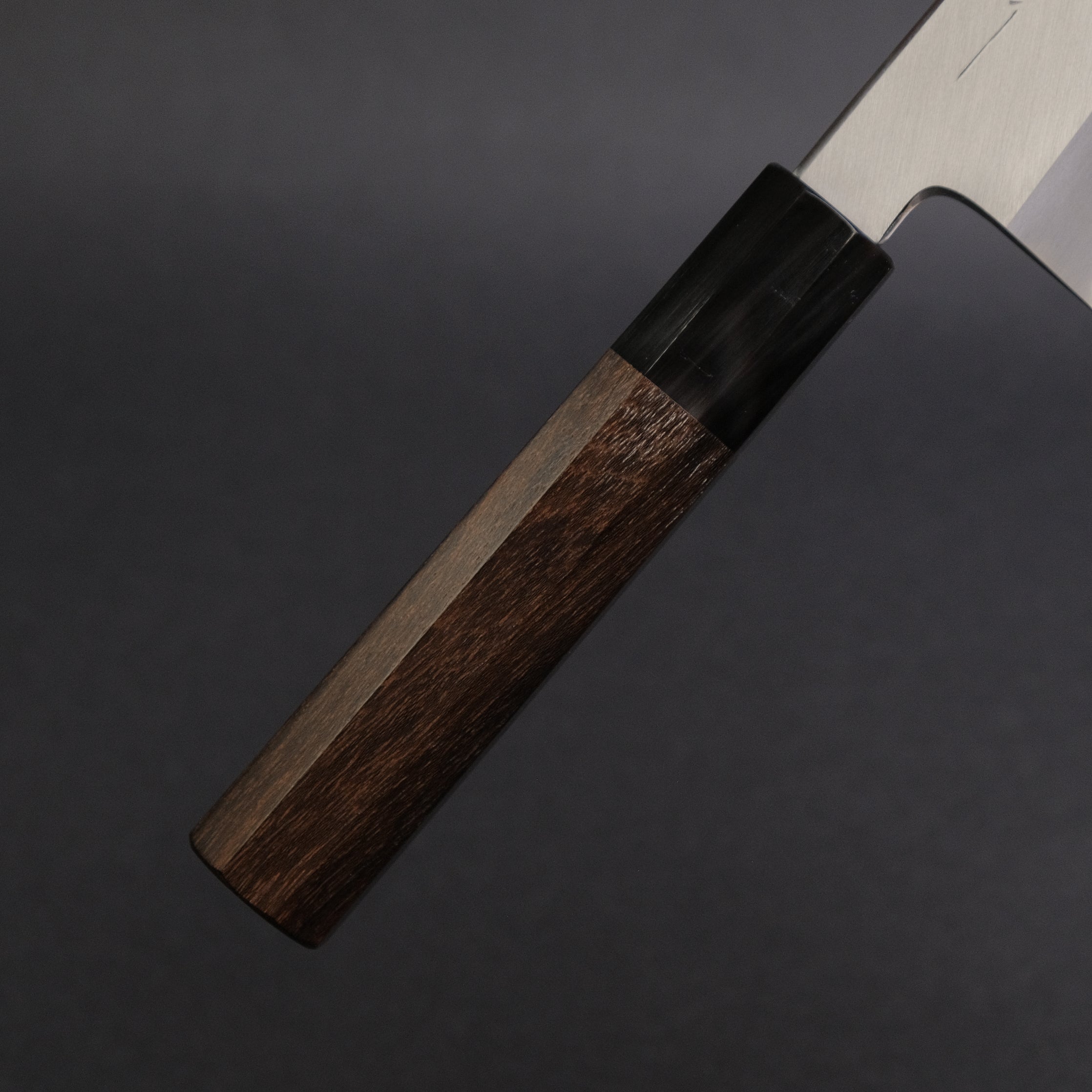 Premium Hitohira Tanaka Kyuzo Blue #1 Migaki Bunka Knife - Japanese High-Carbon Steel Blade with Ziricote Wood Handle - Perfect for Sushi, Vegetables & Precision Cutting