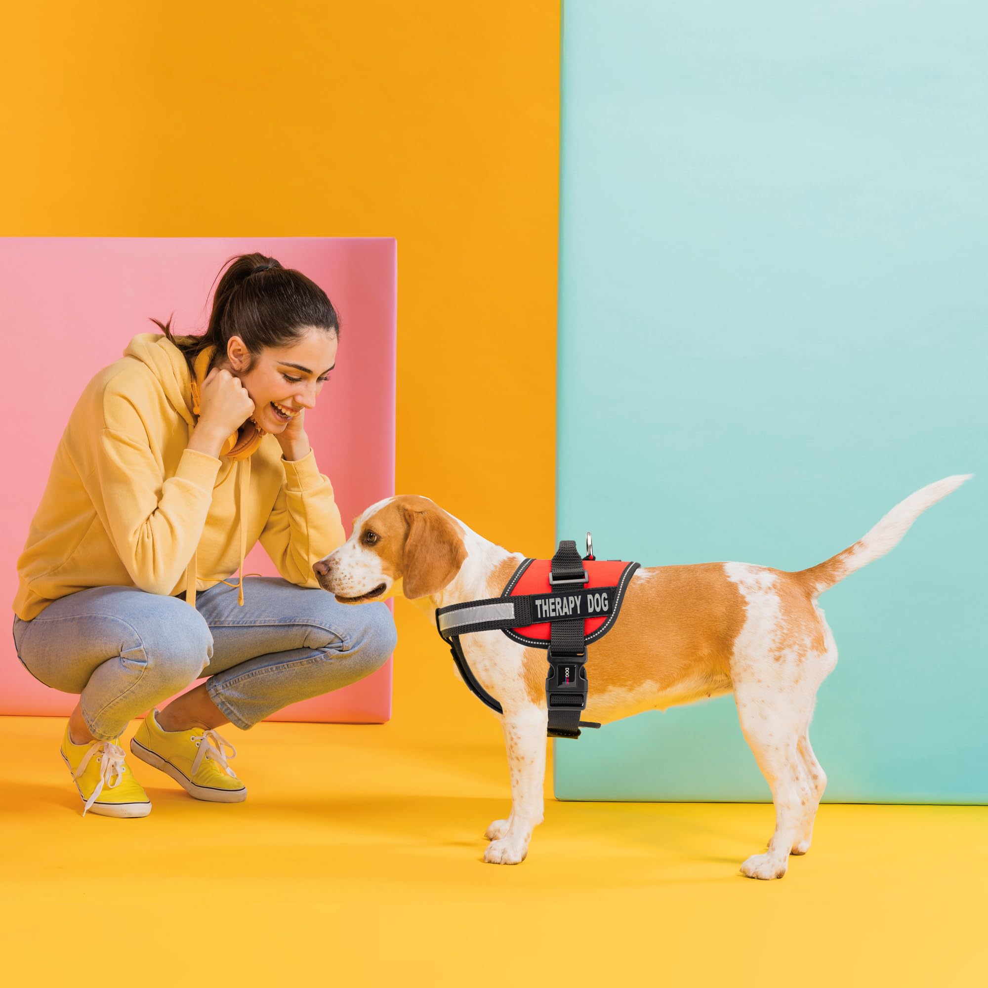 Dogline Adjustable Vest Harness for Large Dogs 28-38