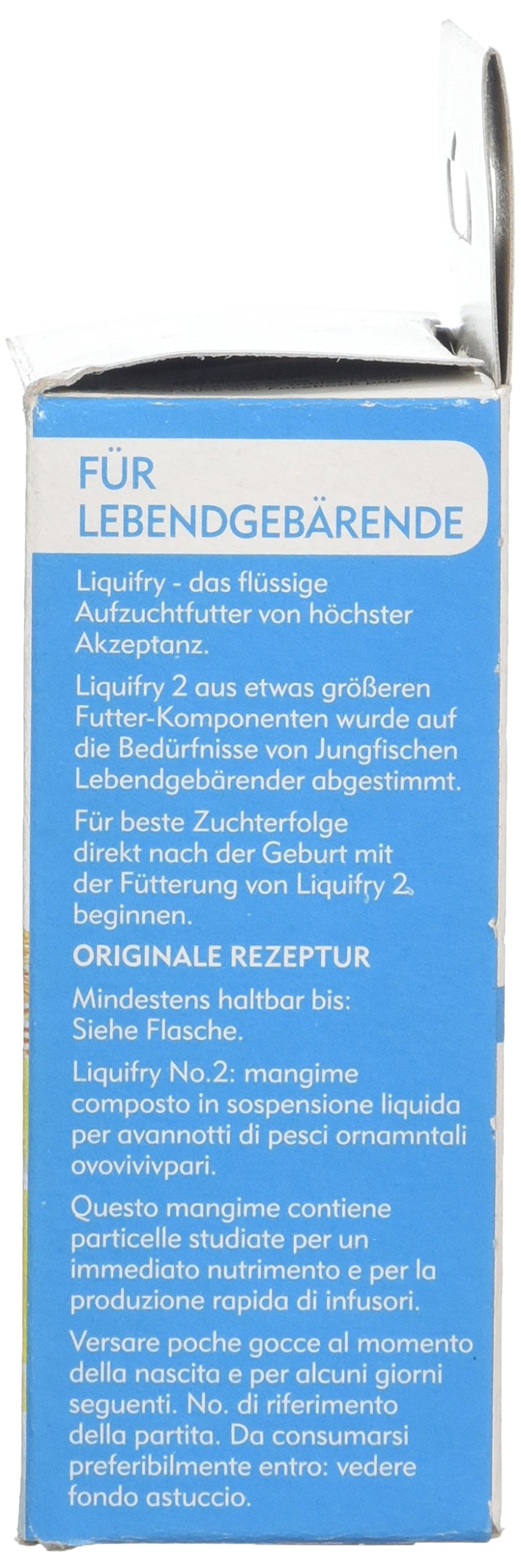 Liquifry Baby Food for Livebearers - Premium Fry Food for Guppies, Mollies & Platys - Ideal for Newborn Fish & Aquarium Breeding