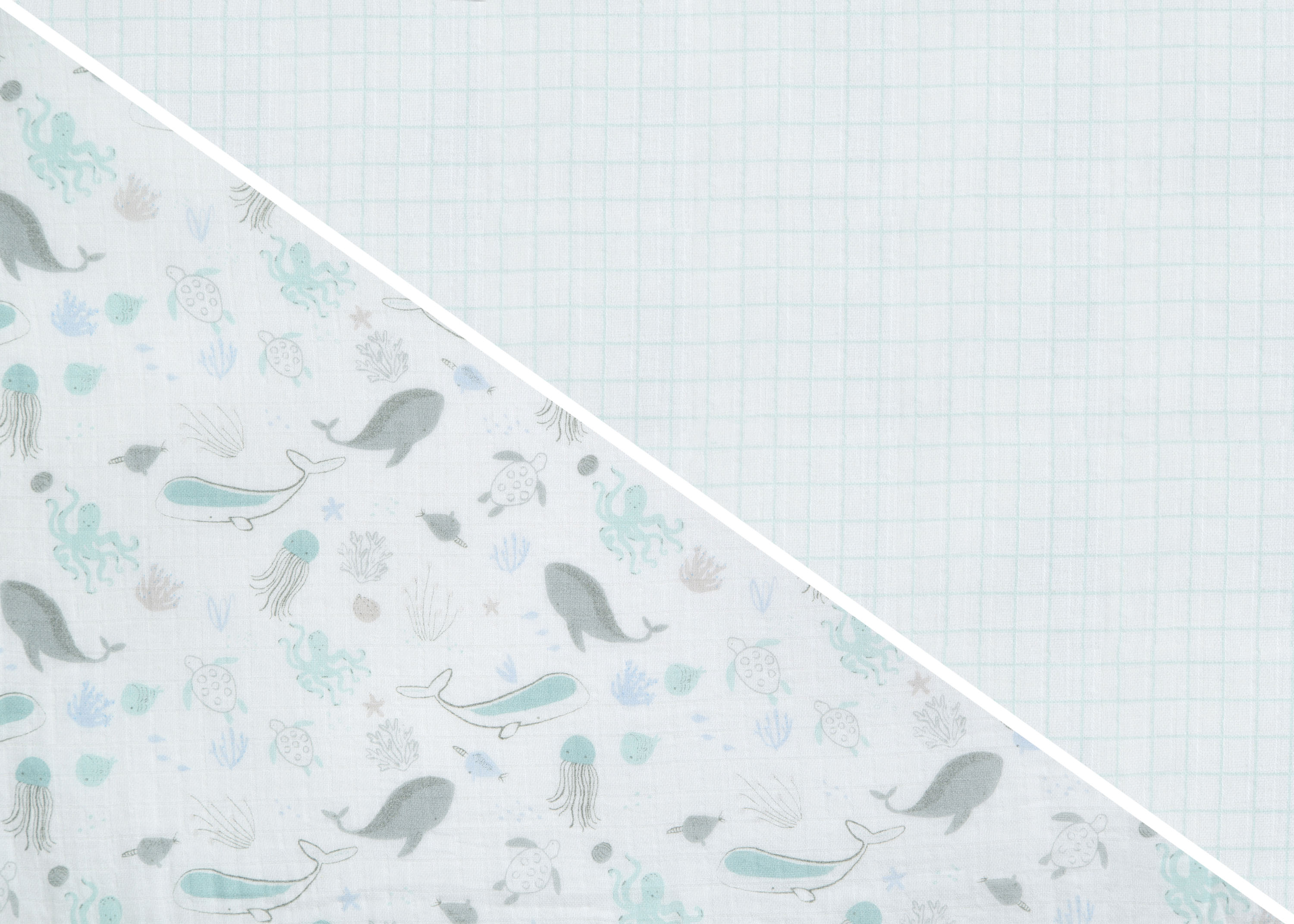 100% Organic Cotton Fitted Crib Sheets 2 Pack - Soft Baby Crib Bedding for Safe & Comfortable Sleep - Perfect for Nursery, Daycare & Travel