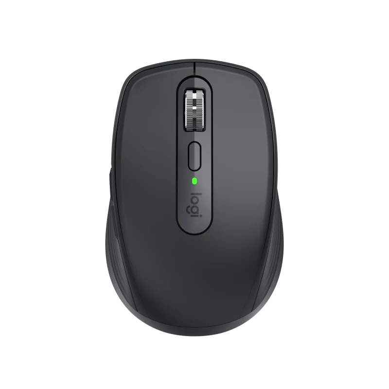 Logitech MX Anywhere 3s Wireless Mouse - Graphite | Premium Portable Bluetooth Mouse for Laptop, PC, Mac | Perfect for Office Work, Travel & Remote Working