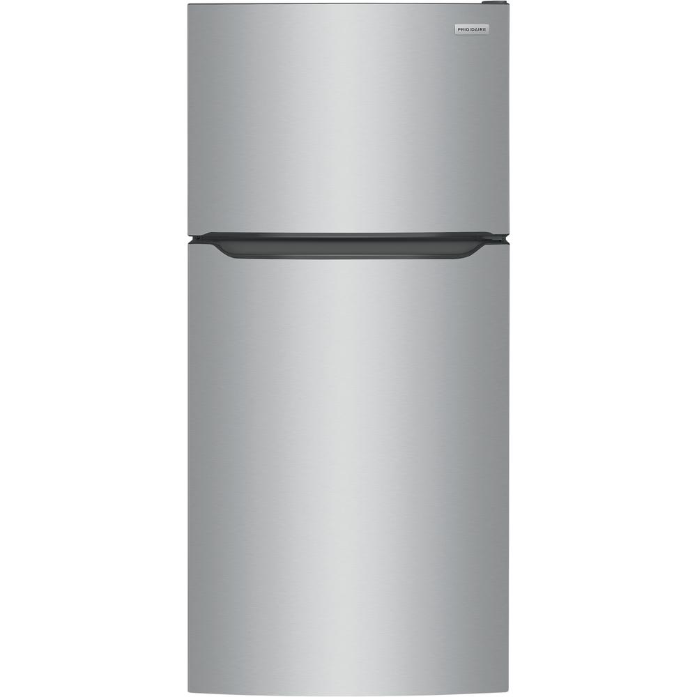 Frigidaire FFTR1835VS 30-Inch Wide 18.3 Cu. Ft. Top Freezer Refrigerator - Energy Efficient Stainless Steel Appliance for Kitchen, Home, and Office Use