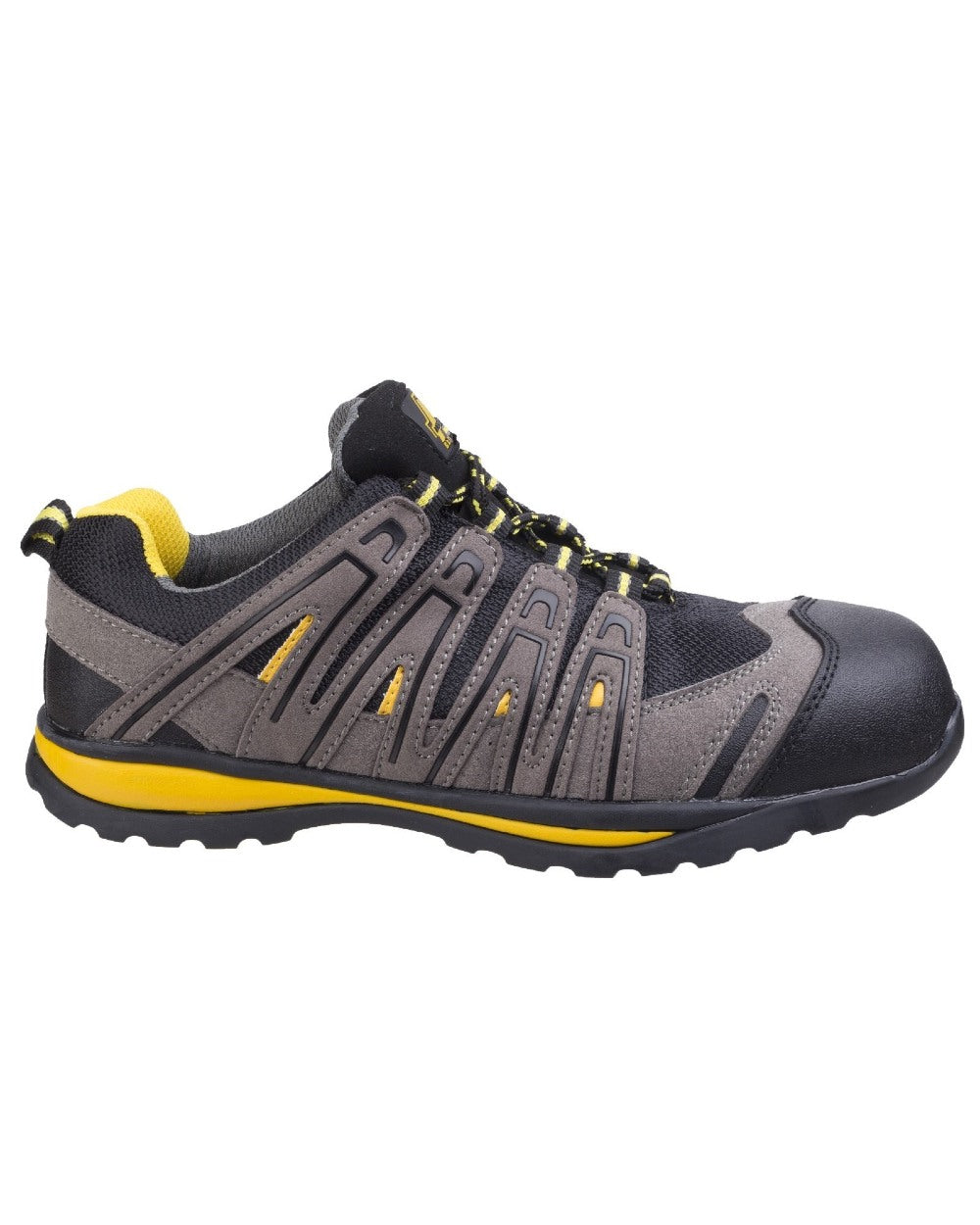 Amblers FS42C Non-Slip Safety Work Shoes - Steel Toe & Electrical Hazard Protection for Construction & Warehouse Workers