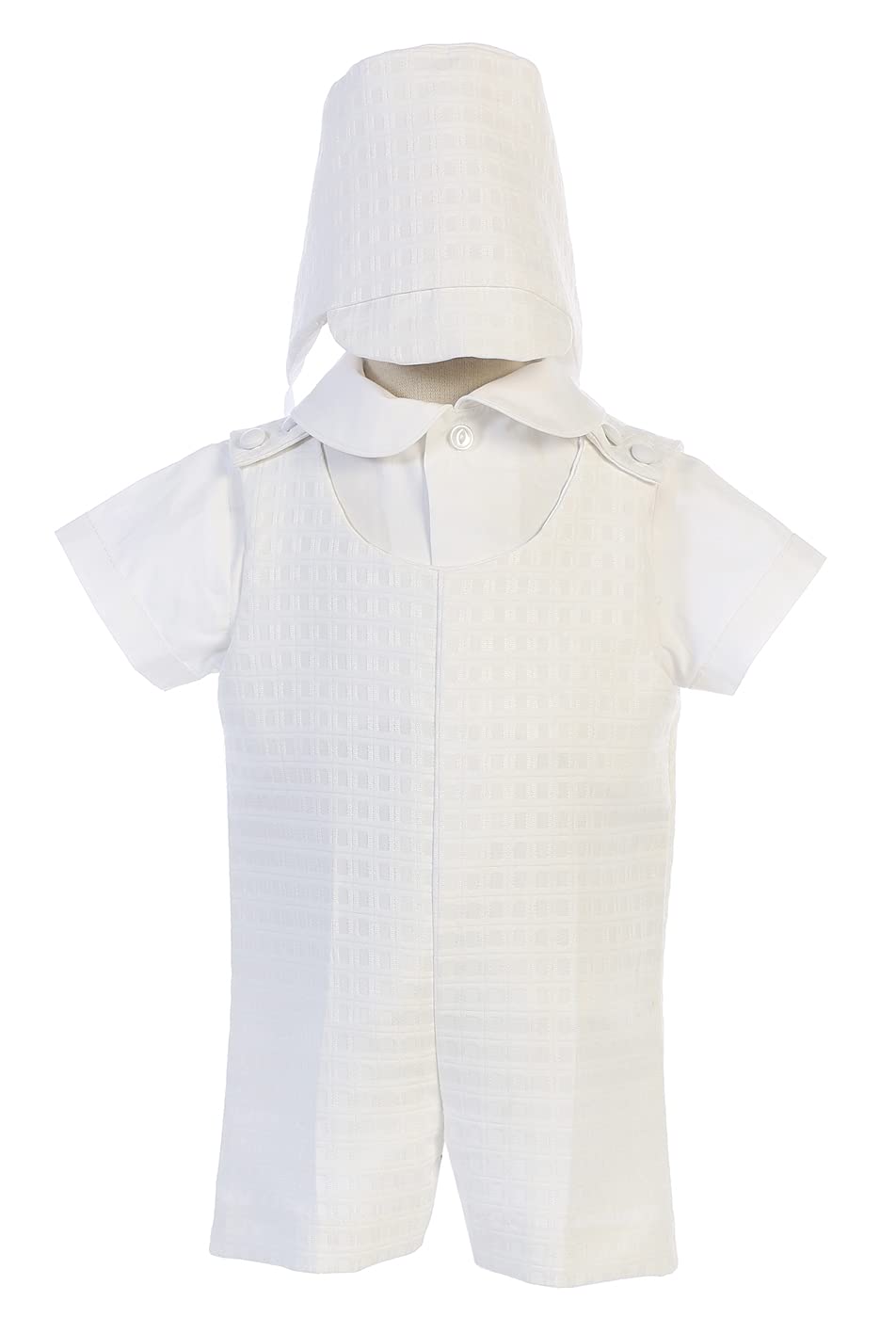 Baby Boy Baptism Outfits - Christening Romper & Overall Set for Infant Boys | Perfect for Church Ceremonies, Christenings & Special Occasions