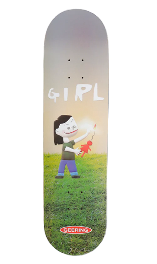 Girls WR42 Pro Skateboard Deck 8.25in - High Performance Skateboard for Street & Park Riding - Perfect for Beginners & Advanced Skaters