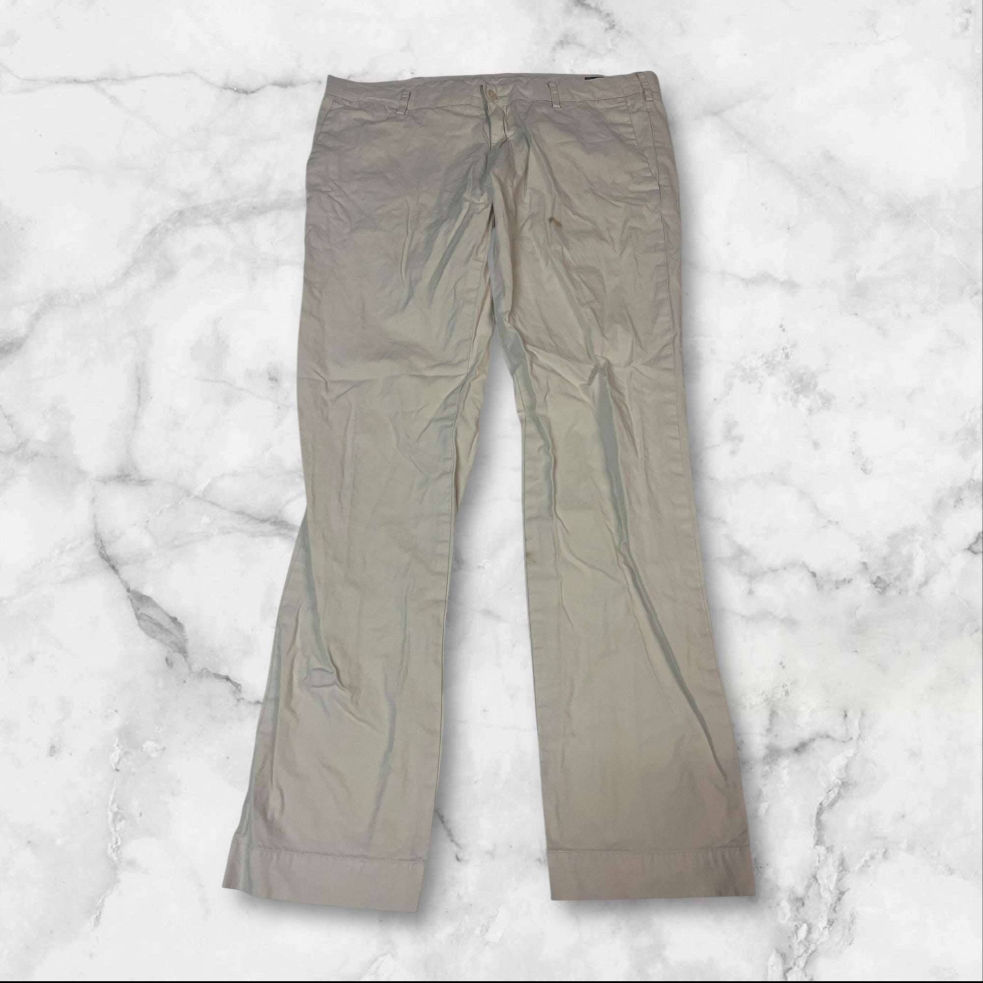 Vintage Polo Ralph Lauren Men's Classic Fit Cotton Dress Pants 36x32 Medium 2336 - Perfect for Office, Business Casual & Formal Occasions