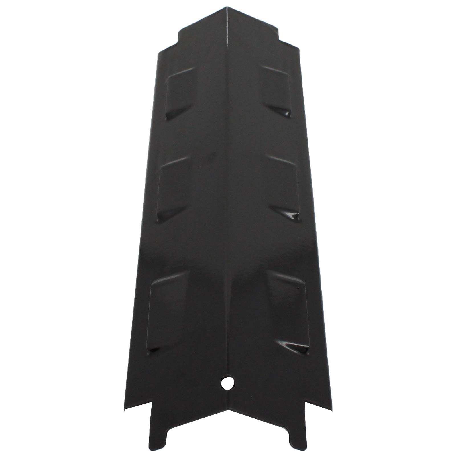 4-Pack BBQ Grill Heat Shield Plates - Replacement Parts for Brinkmann 810-8425-S, Compatible with Porcelain Steel Flame Tamers, Guards & Deflectors - Perfect for Grilling Steaks, Burgers & Vegetables in Backyard BBQs