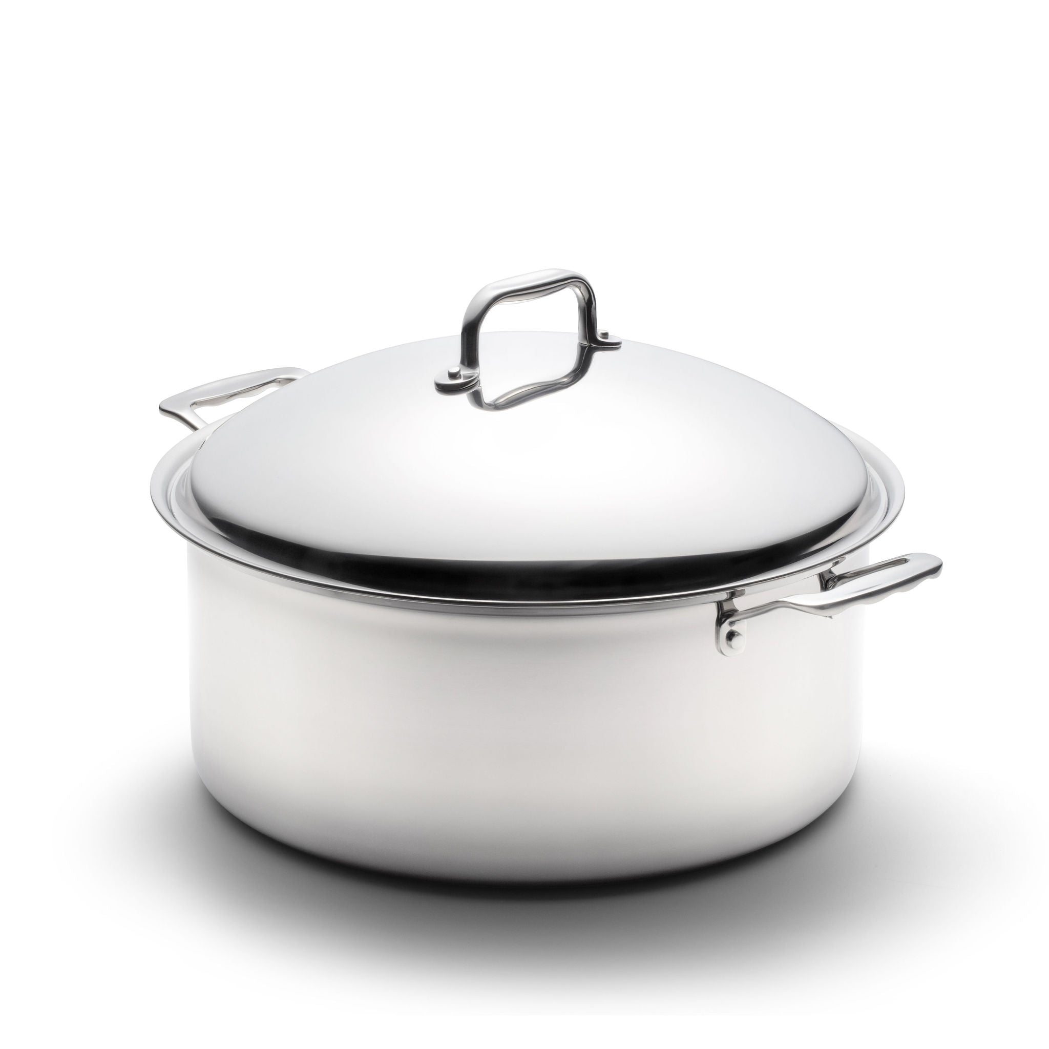 12 Quart Stainless Steel Stock Pot with Lid - Heavy Duty Cooking Pot for Soups, Stews, Pasta & Canning - Perfect for Home Kitchen & Commercial Use