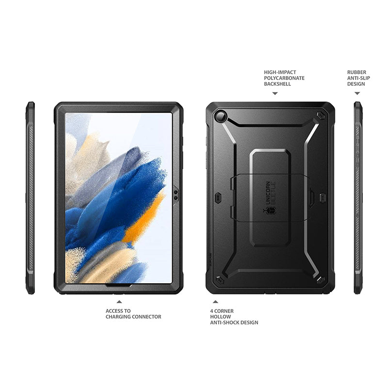 Samsung Galaxy Tab A9 Plus 11-inch (2023) Tablet Case - Unicorn Beetle PRO Rugged Full Body Protective Cover in Black - Perfect for Work, Travel & Outdoor Use