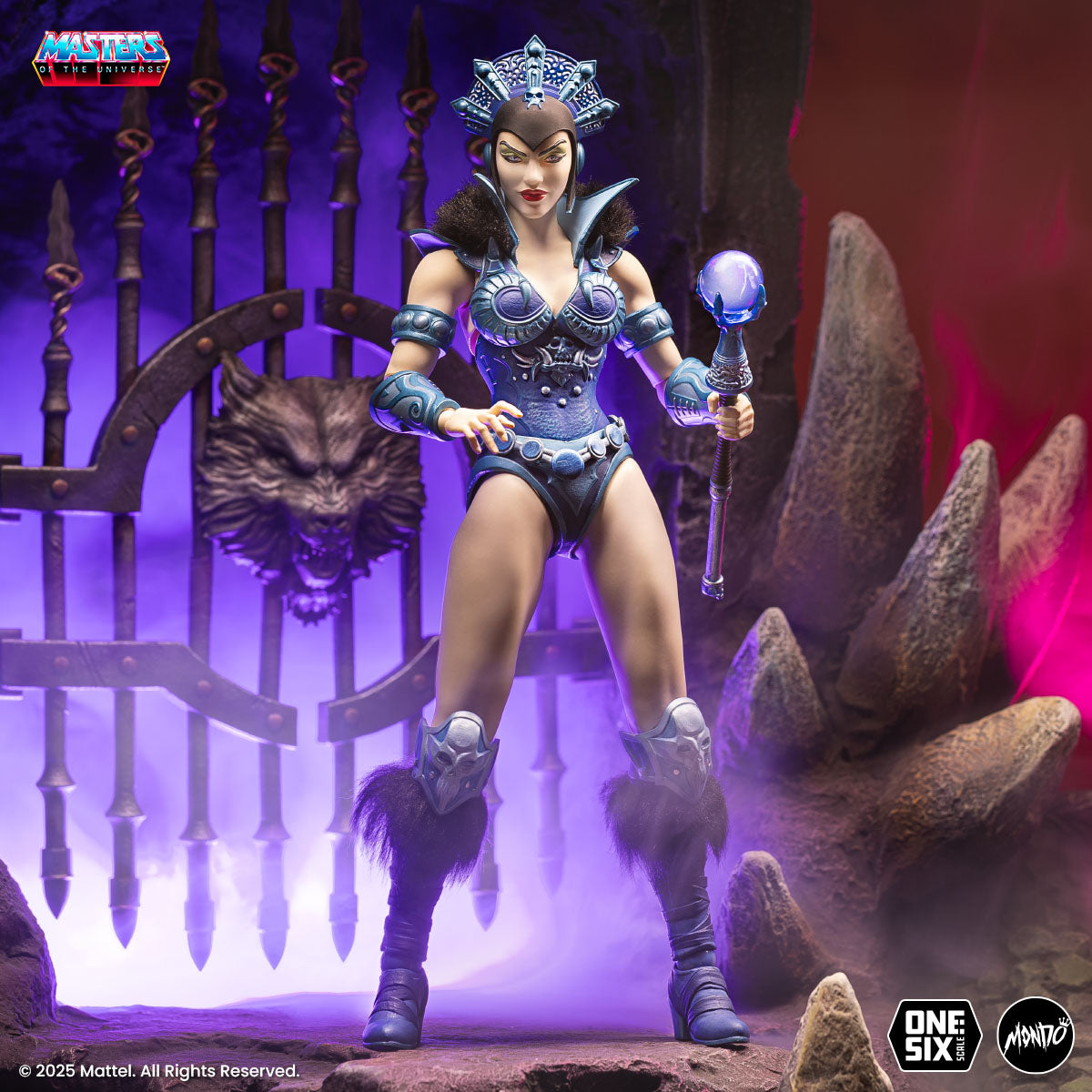 Masters of the Universe Evil Lyn 1/6 Scale Collectible Action Figure - Limited Timed Edition - Perfect for Display, Collectors & He-Man Fans