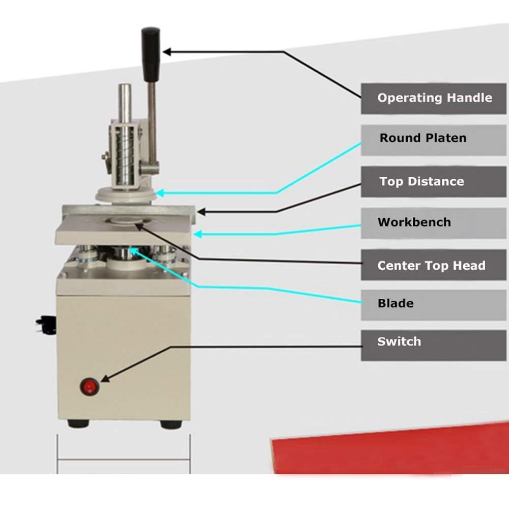 Professional Electric Curtain Eyelet Punching Machine - 220V Heavy Duty Circle Hole Puncher for Drapes & Fabric - Perfect for Home Decor, DIY Projects & Curtain Making