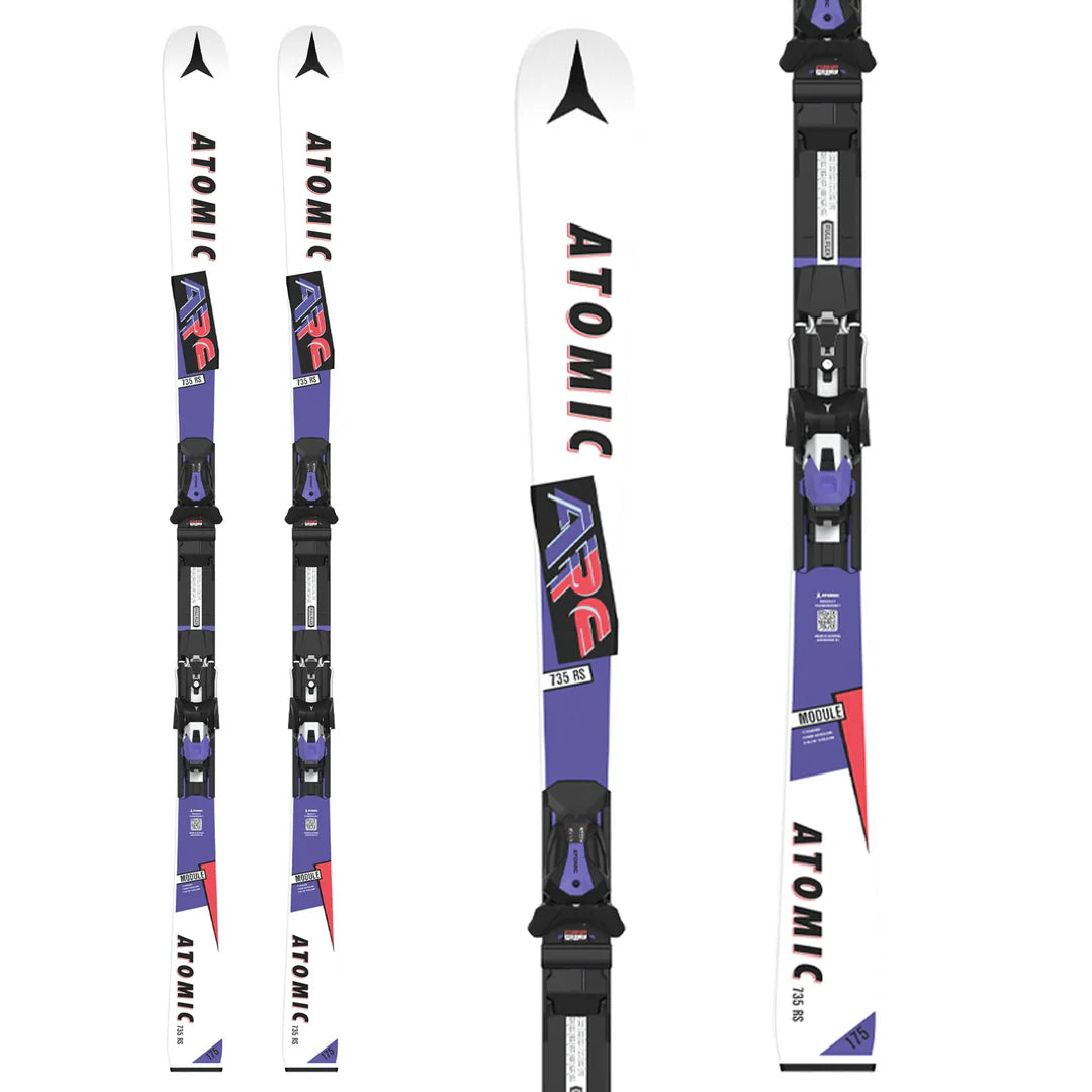 Atomic X9 ARC 735 RS Skis with X12 GW System Bindings - 2026 Model | High-Performance Adult All-Mountain Skis for Powder, Groomers & Freeride | Perfect for Advanced Skiers on Steep Terrain & Backcountry Adventures