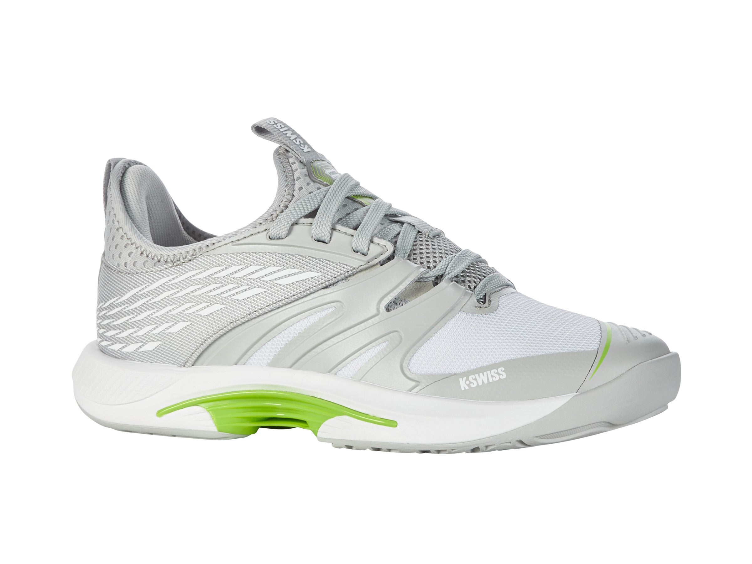 SPEEDTRAC Running Shoes for Men - Gray Violet/White/Lime Green | Lightweight & Breathable for Jogging, Gym & Outdoor Activities