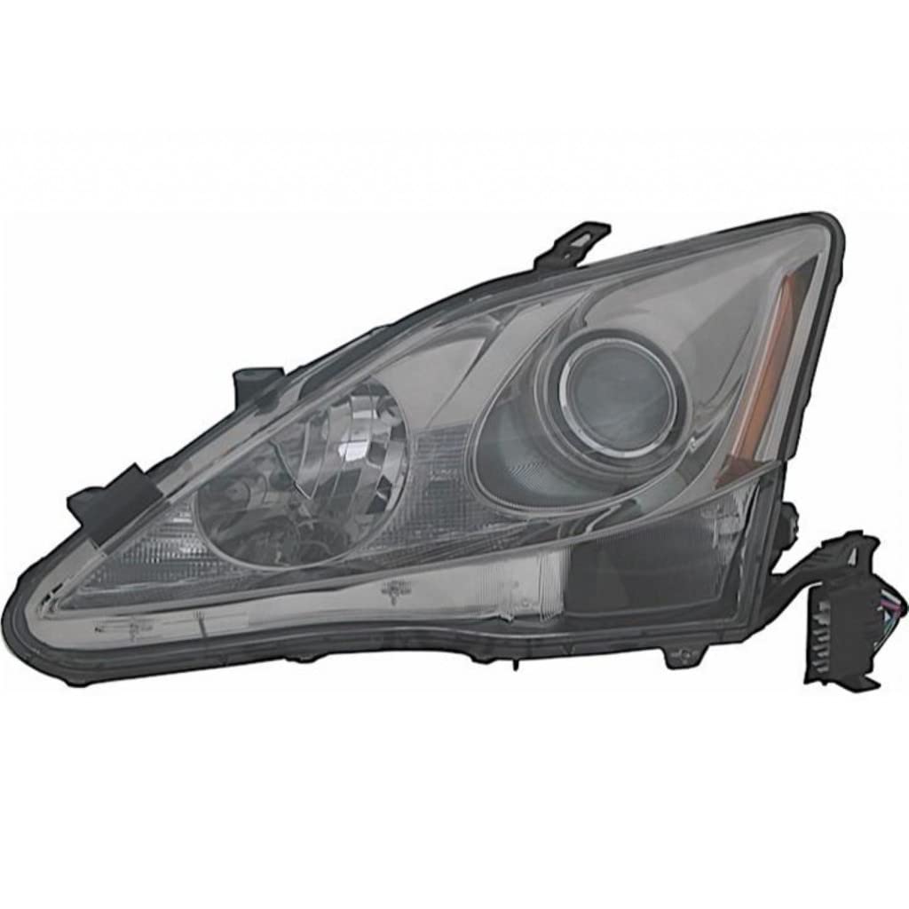 Lexus IS250 Driver Side Headlight Assembly 2006-2008 Models - OEM Replacement Part LX2502132 (8117053550) | Perfect for Night Driving & Foggy Conditions