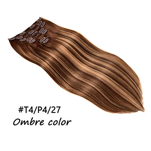Chocolate Brown mixed Caramel Blonde #4/27/4