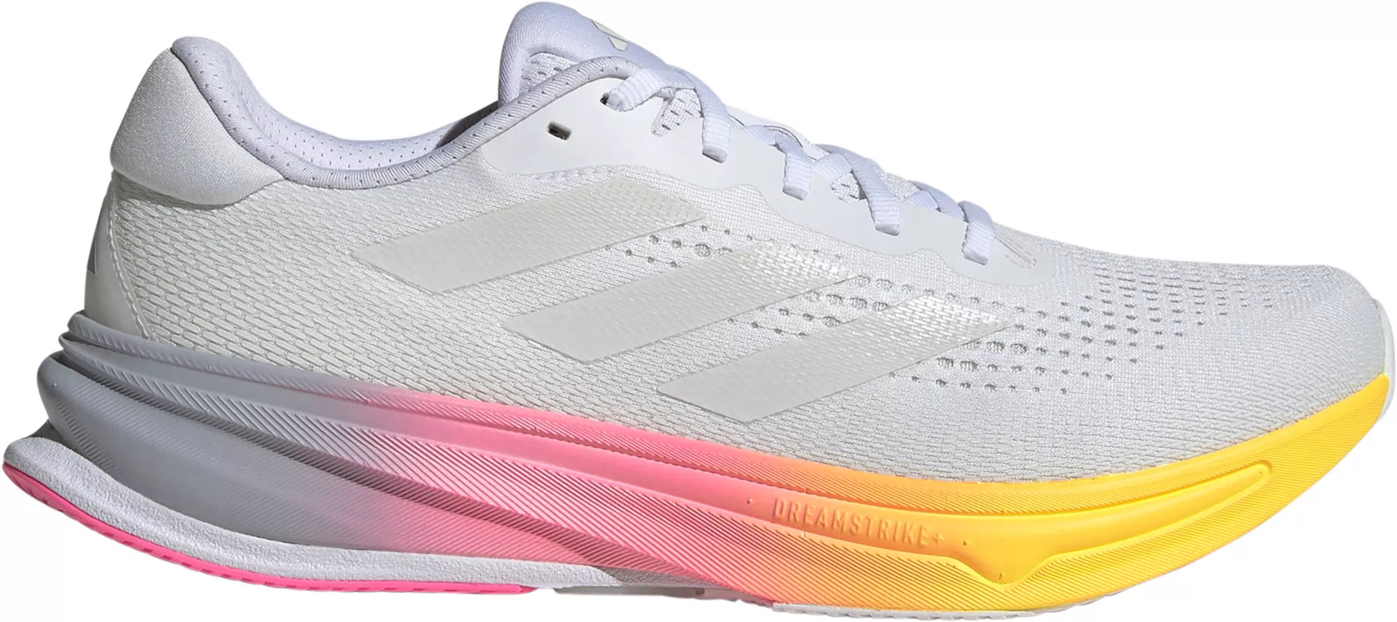 Men's Supernova Rise Running Shoes - Lightweight & Breathable (FTWWHT/CRYWHT/LUCPNK) | Perfect for Jogging, Gym Workouts & Daily Wear