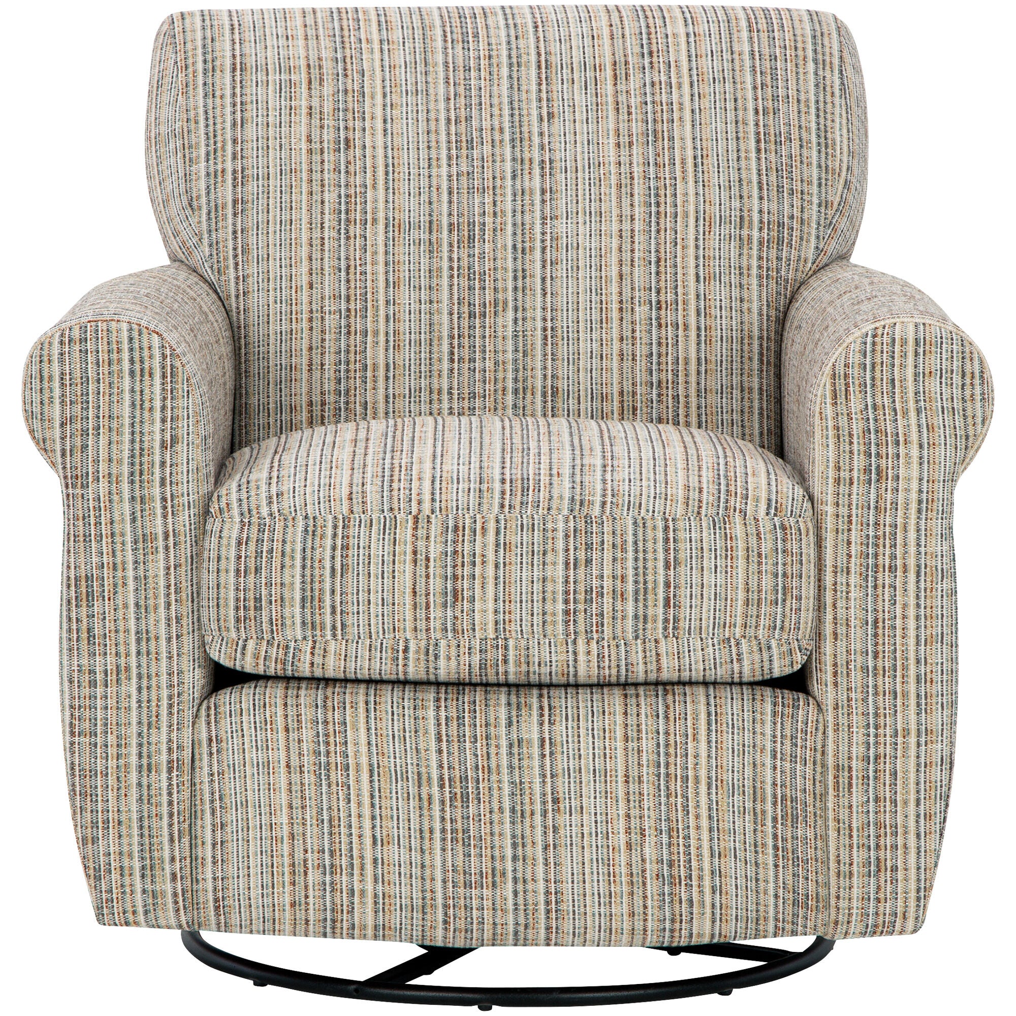 Gemily Swivel Glider Recliner Chair - 360 Degree Swivel Rocking Chair with Smooth Gliding Motion, Padded Armrests & Lumbar Support - Perfect for Nursery, Living Room, Bedroom or Office Relaxation