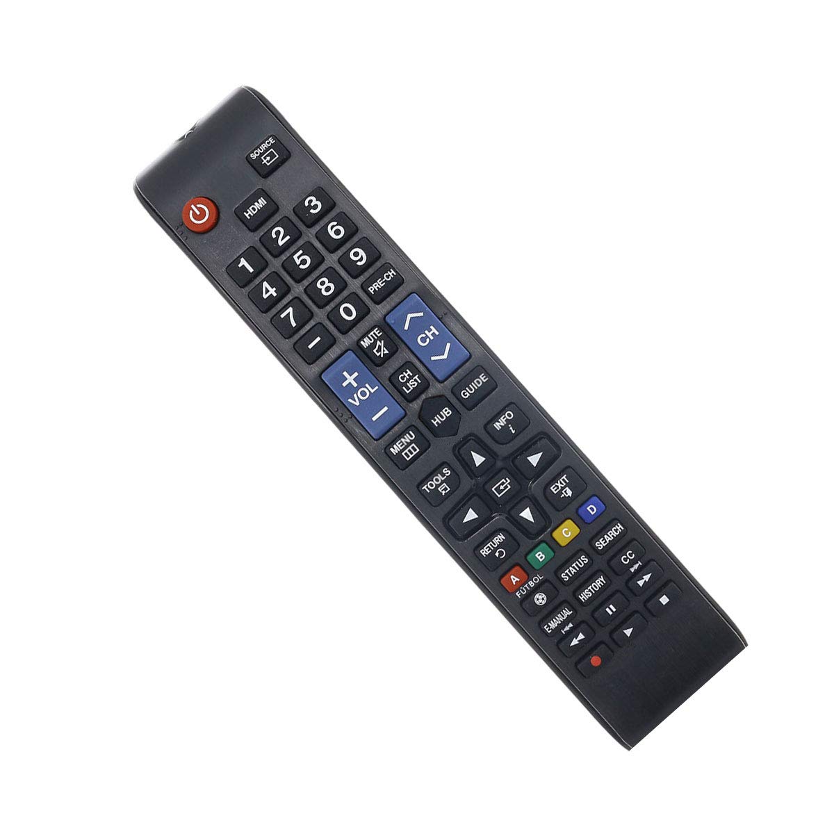Original Samsung AA59-00809A TV Remote Control Replacement - Compatible with Samsung Smart TVs - Perfect for Home Entertainment & Living Room Use