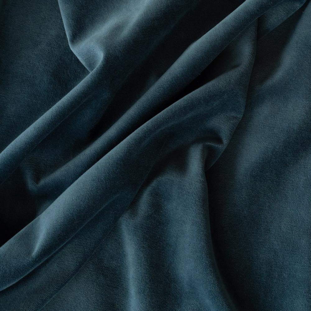 Luxury Mason Velvet Fabric - Lakeland Blue | Premium Upholstery & Home Decor Material for Sofas, Curtains & DIY Projects