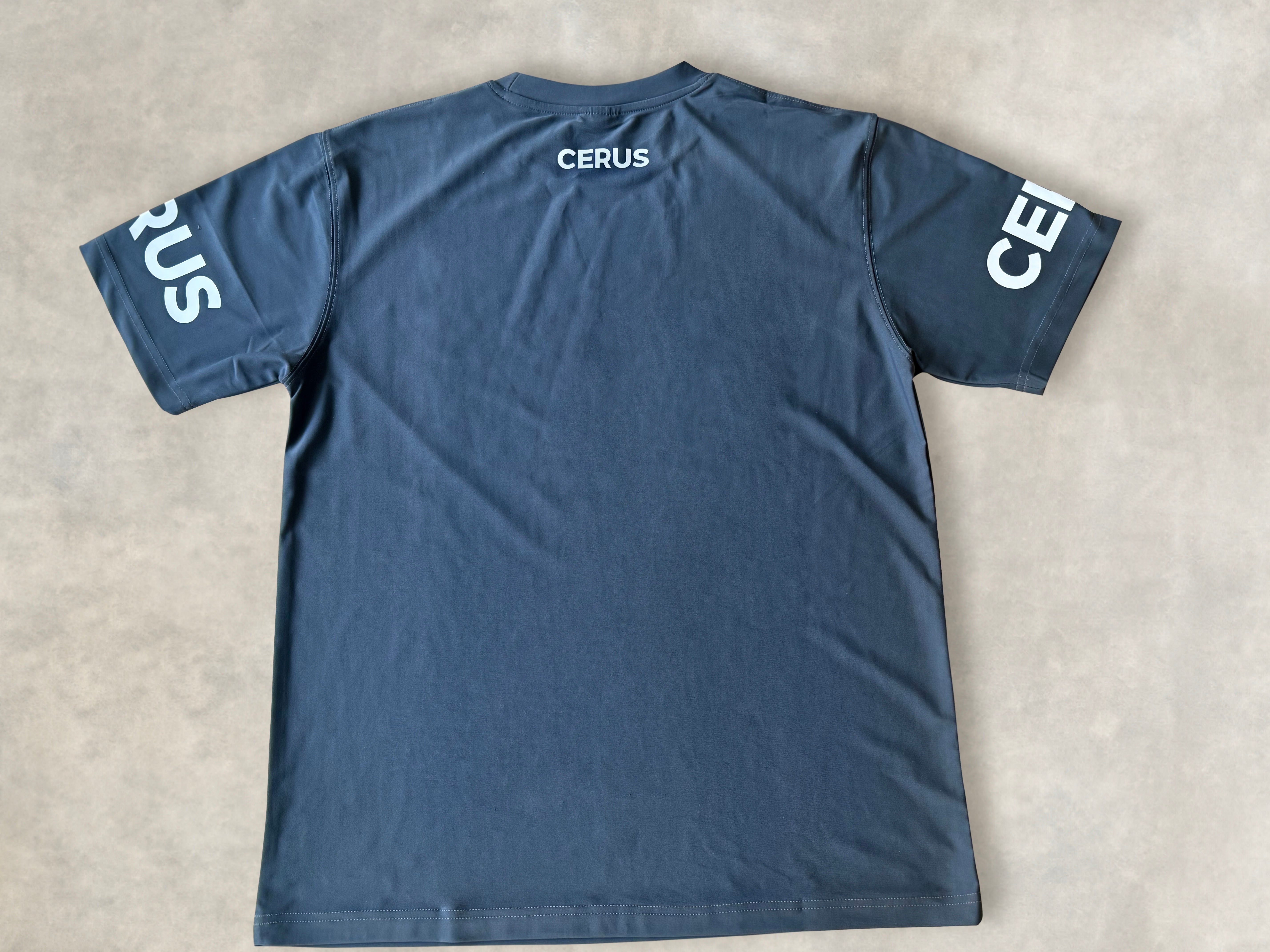 Cerus Grey Apex Men's T-Shirt - Premium Cotton Casual Tee for Everyday Wear | Gym, Workout, Streetwear & Lounge Comfort