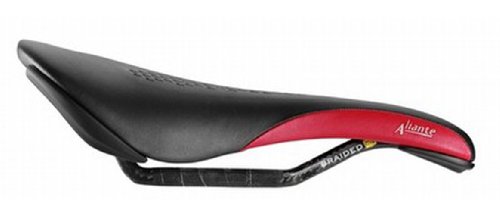 Perforated Black with Bright Red Carbon Inserts