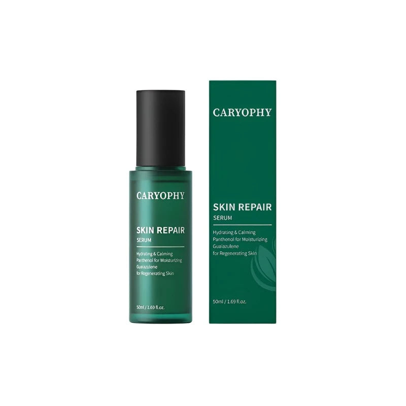 CARYOPHY Skin Repair Serum 50ml - Anti-Aging Facial Treatment with Hyaluronic Acid & Vitamin E - Perfect for Dry, Sensitive Skin & Nighttime Skincare Routine