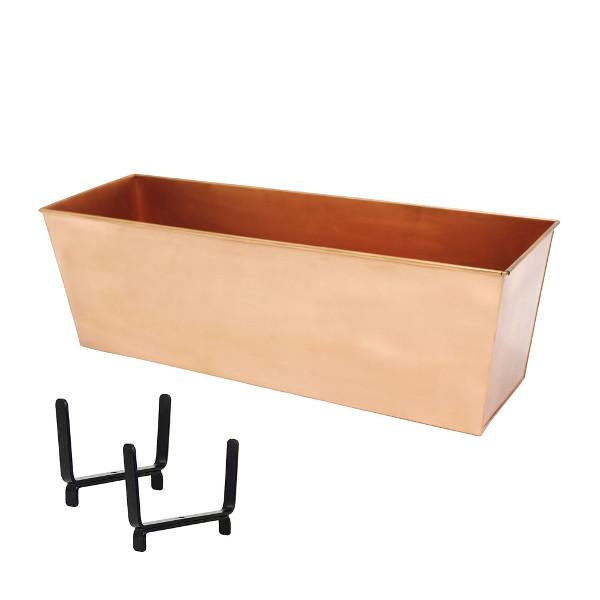 Sturdy Handrail Flower Box Bracket Kit - Heavy Duty Balcony Planter Hanger for Outdoor Railings - Perfect for Window Boxes, Porch Decor & Garden Flowers