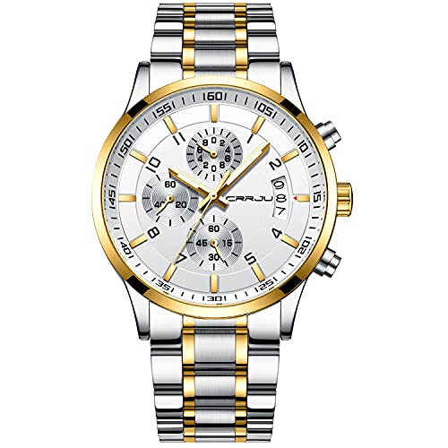 silver gold white