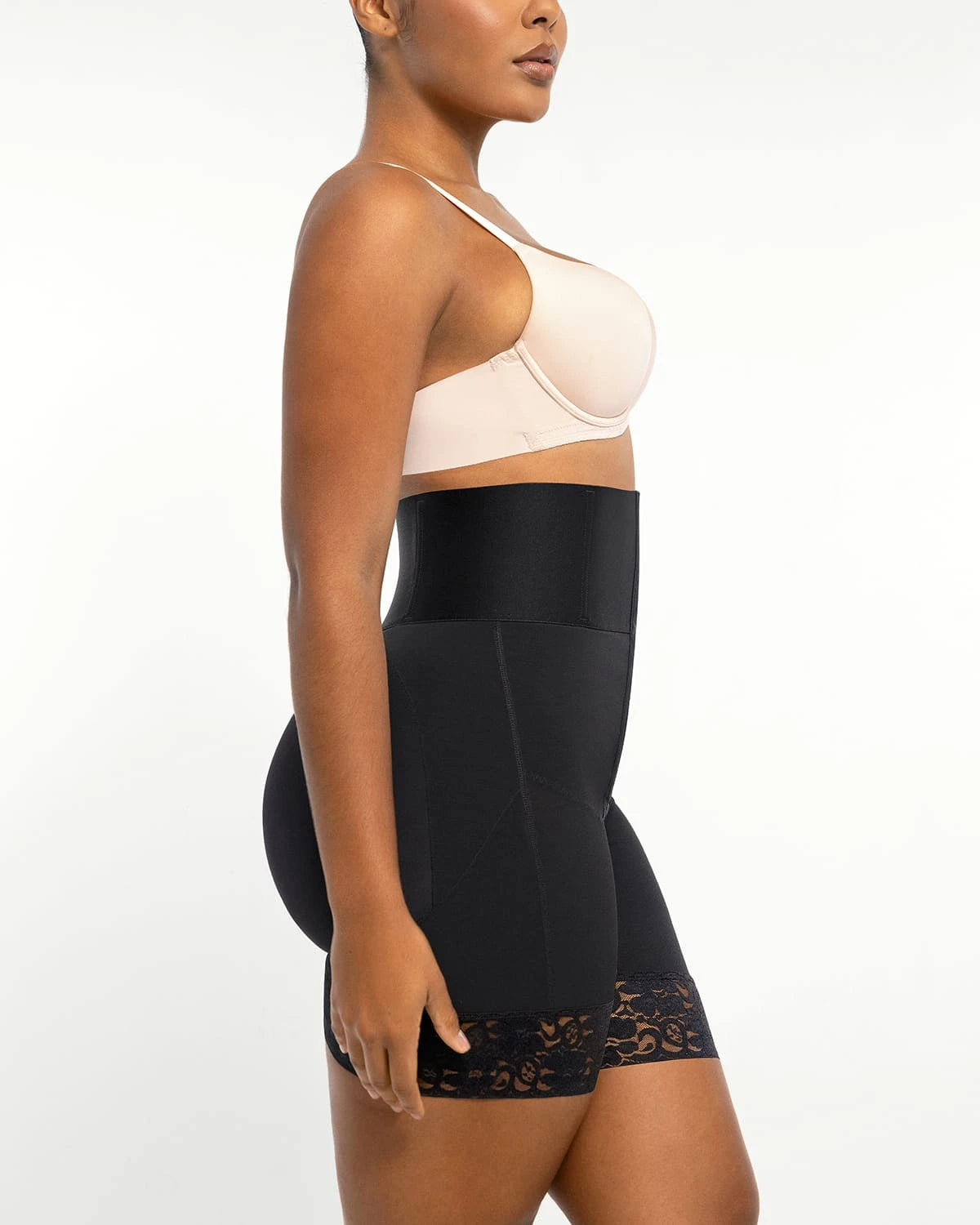 AirSlim® Boned Sculpt High Waist Shorts for Women - Tummy Control Shapewear - Perfect for Workout, Yoga & Everyday Wear
