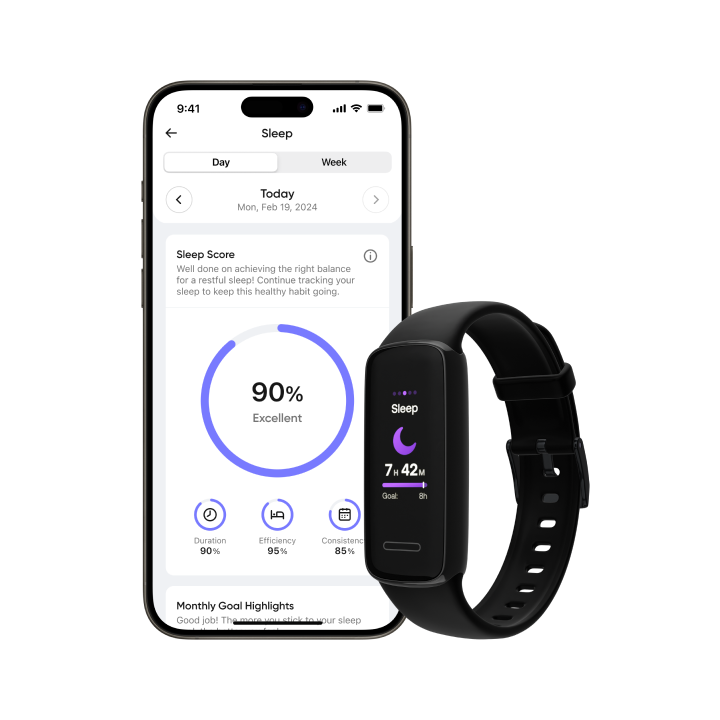BetterMe Fitness Tracker - Smart Activity Tracker with Heart Rate Monitor, Step Counter & Sleep Tracking for Women & Men - Perfect for Gym, Running & Daily Health Monitoring