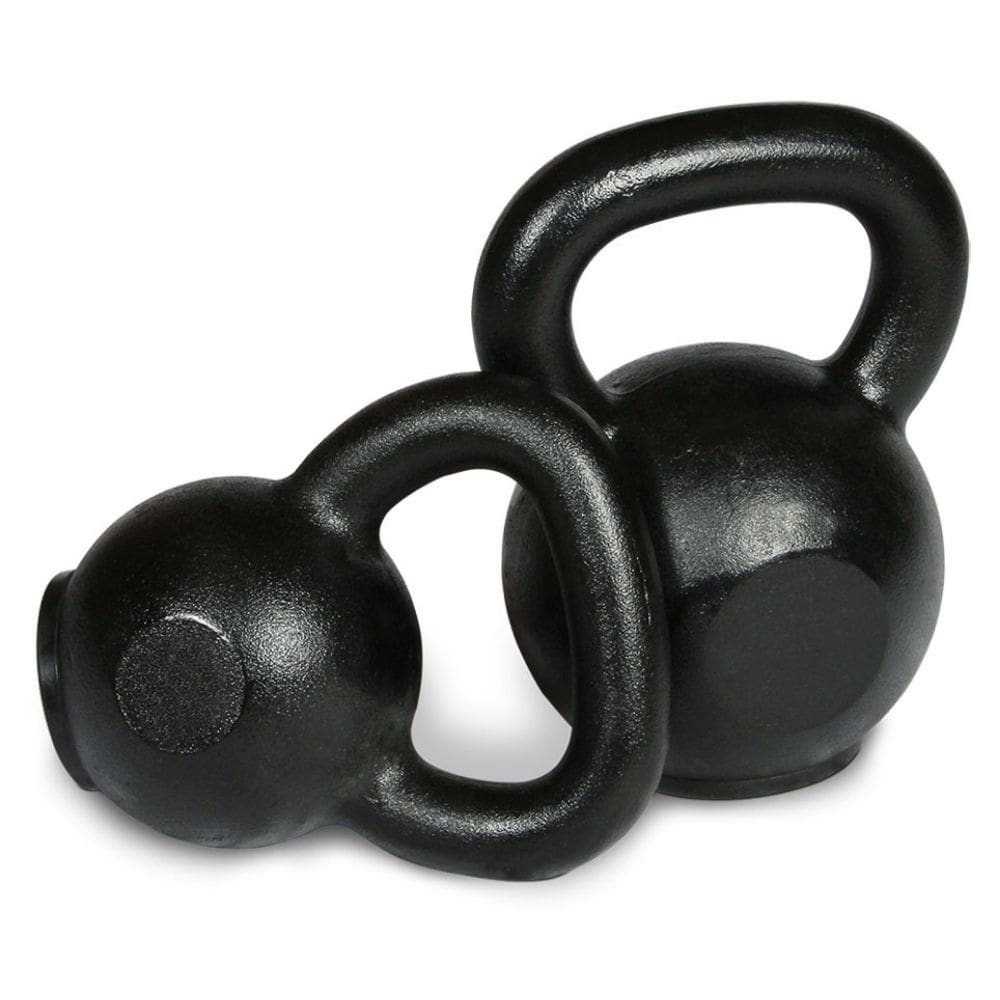 Intek Strength Cast Iron Kettlebell Set (5-50 lbs) - Premium Weightlifting Equipment for Home Gym, CrossFit & Strength Training