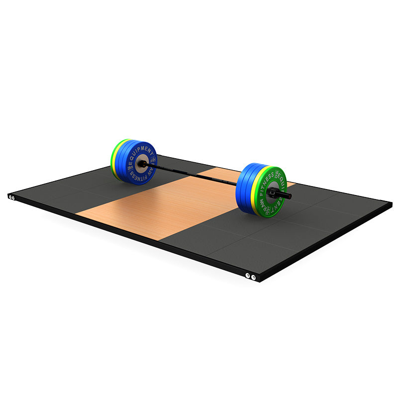 Premium Weightlifting Platform 2m - Heavy Duty Gym Flooring for CrossFit, Powerlifting & Home Workouts | Ideal for Home Gyms & Commercial Fitness Centers